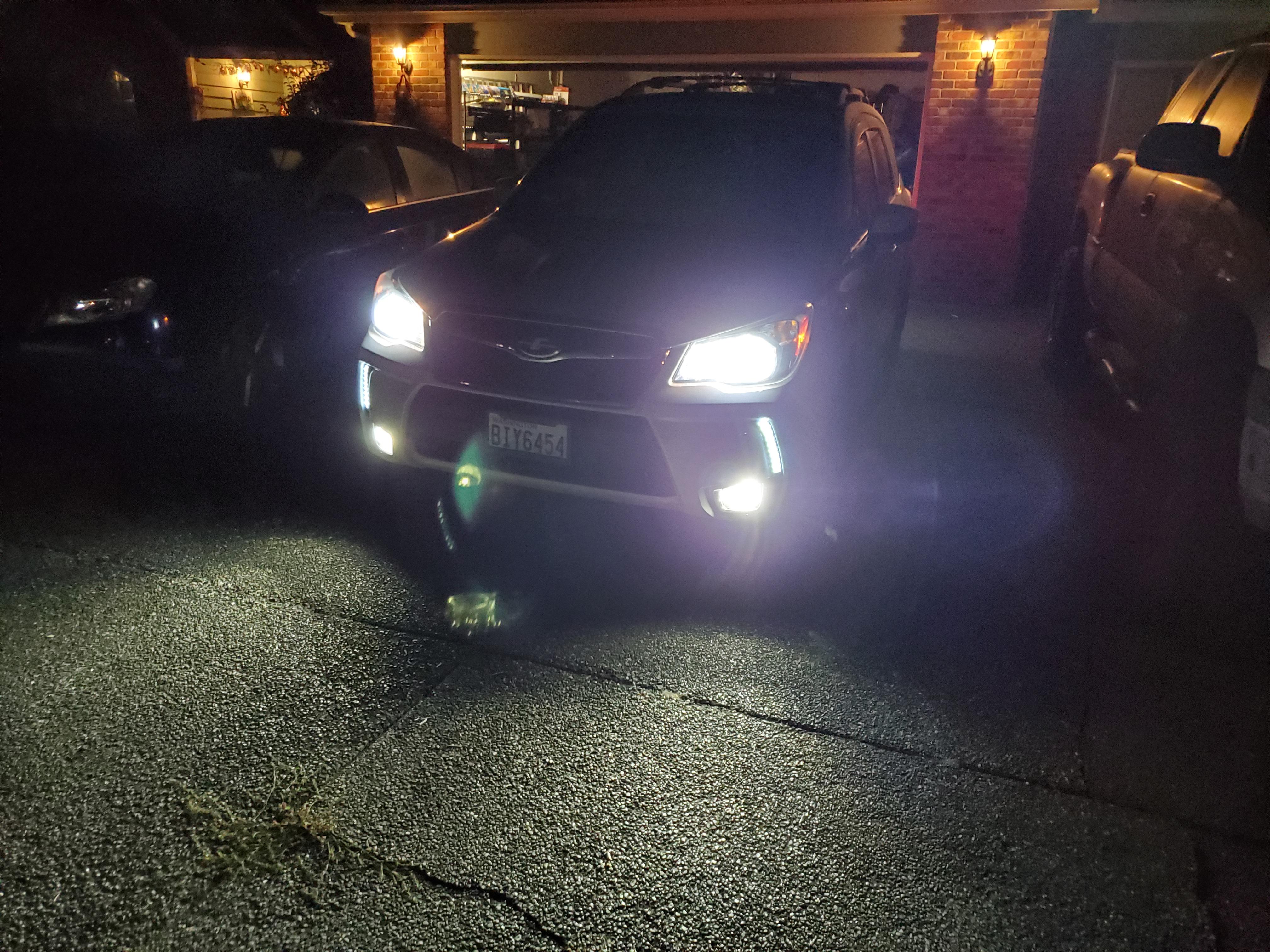 Finally got my DRL vent lights working😁 r/SubaruForester