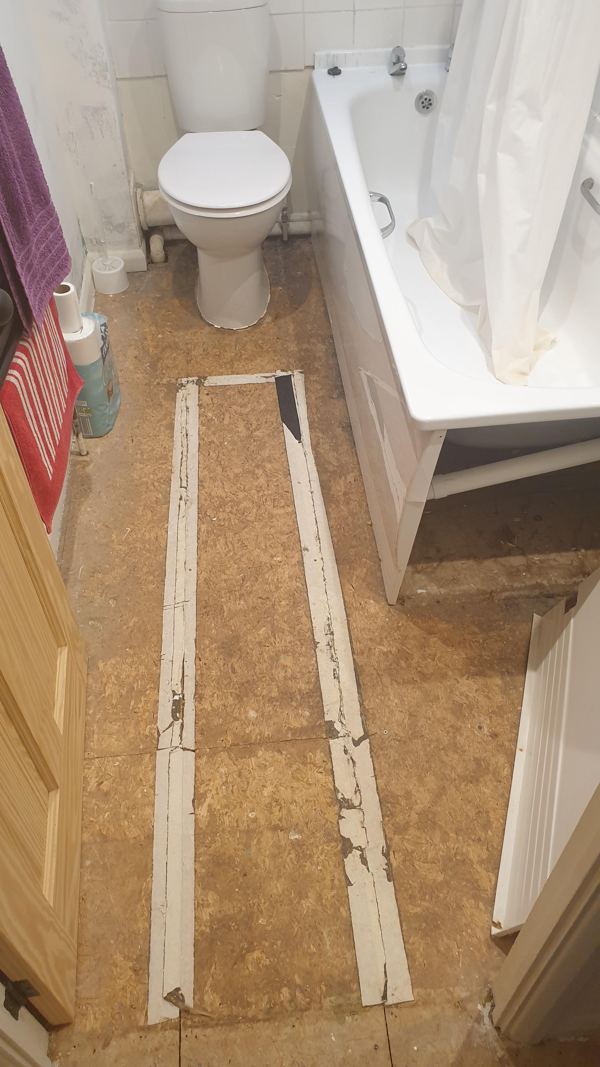 Bathroom Floor replacement r/DIYUK