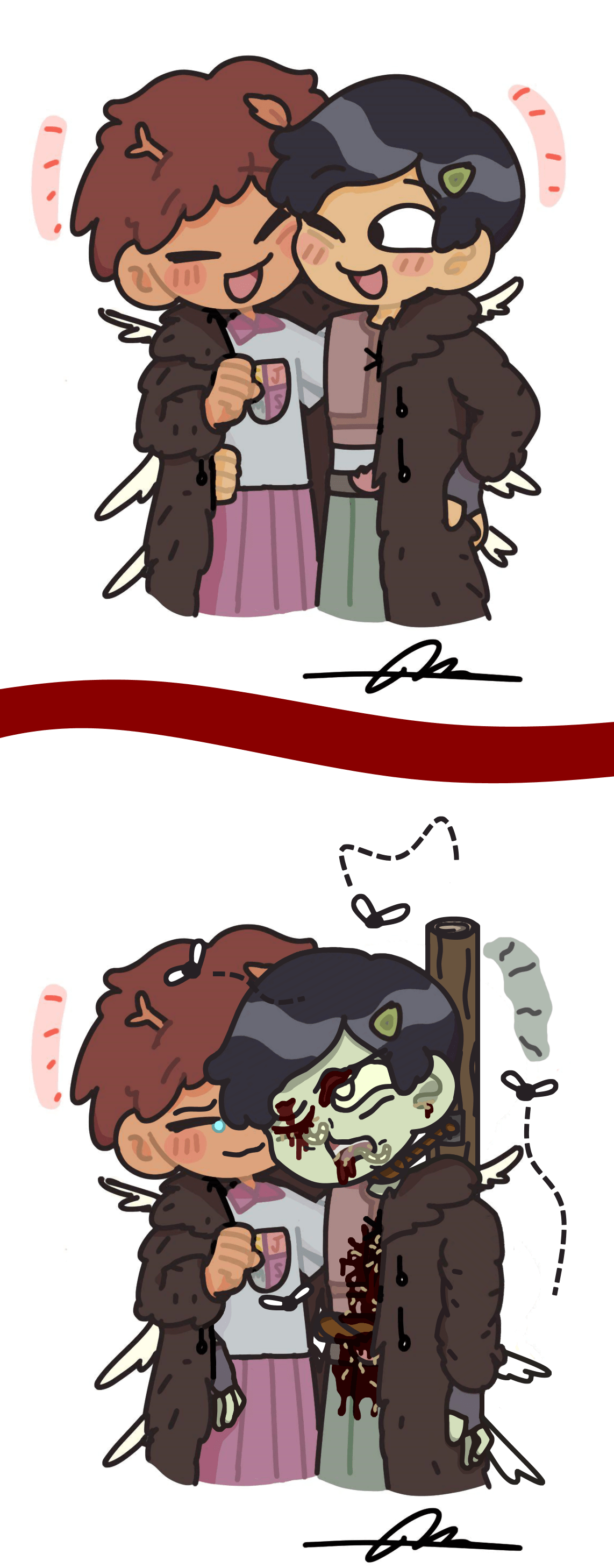 Turning random Marcy Fanart from the main sub into Marcy Deathart part