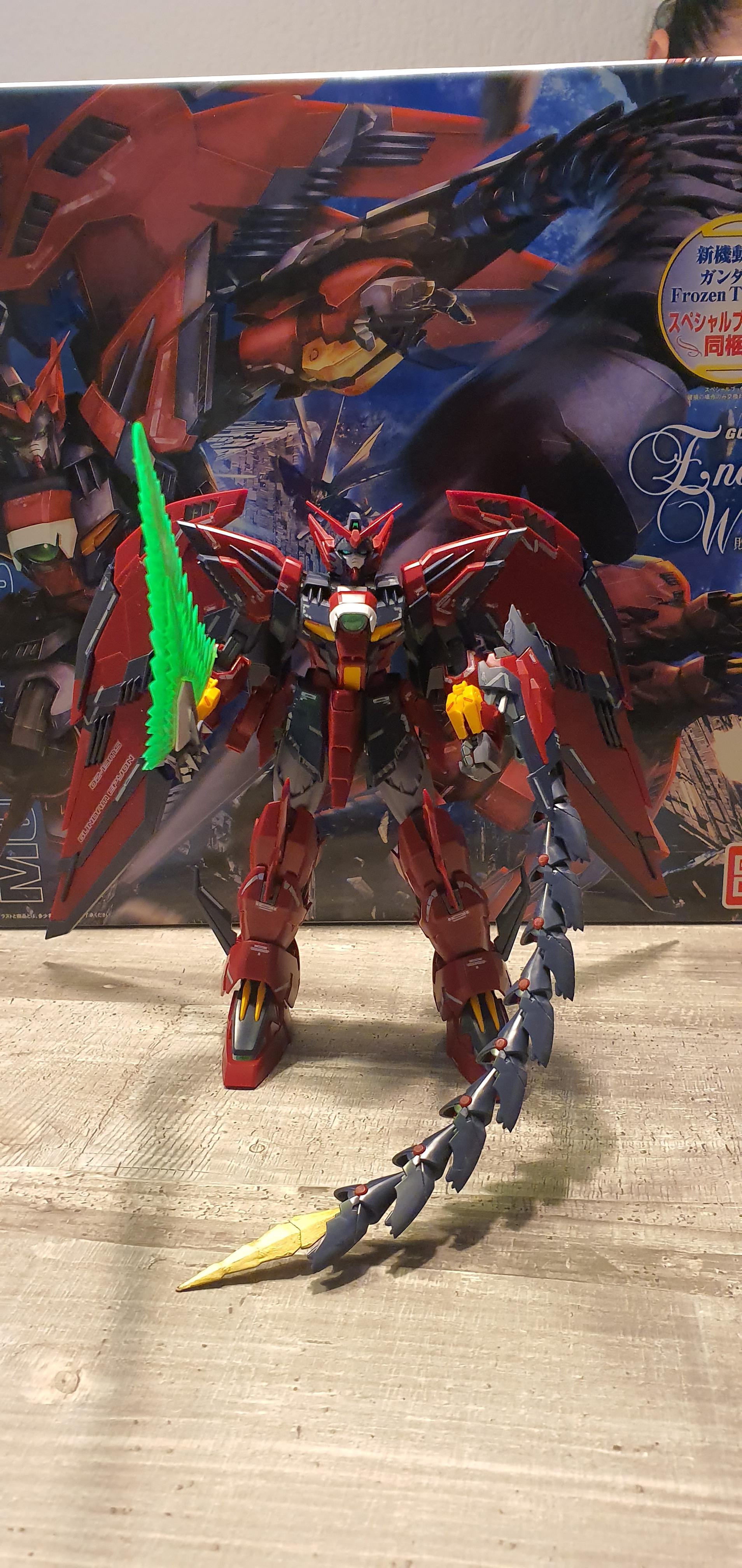 Gundam Epyion.was a nice build only the dry decals is hart to get in