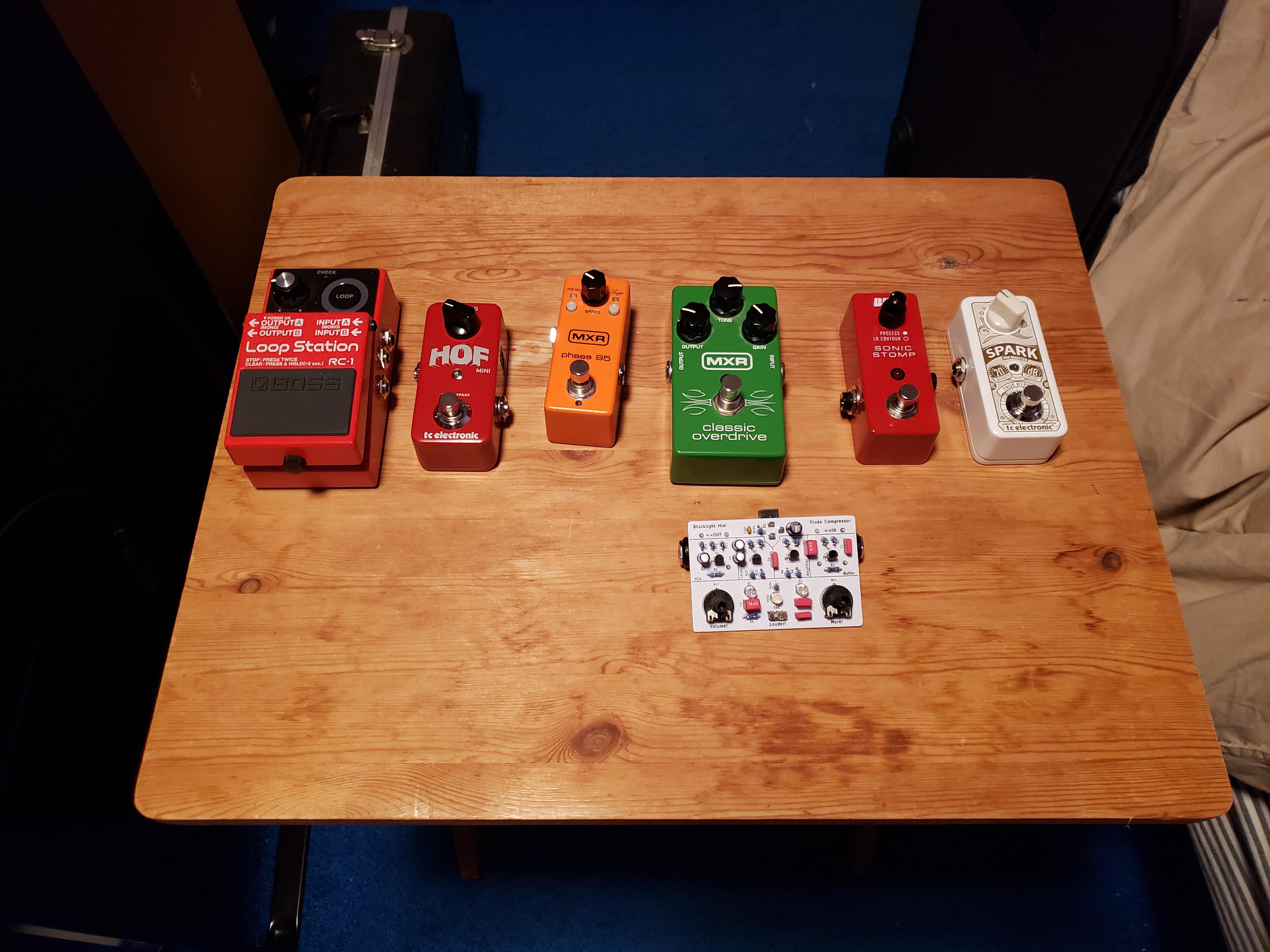 My Pedal Collection for My Ukuleles r/ukulele