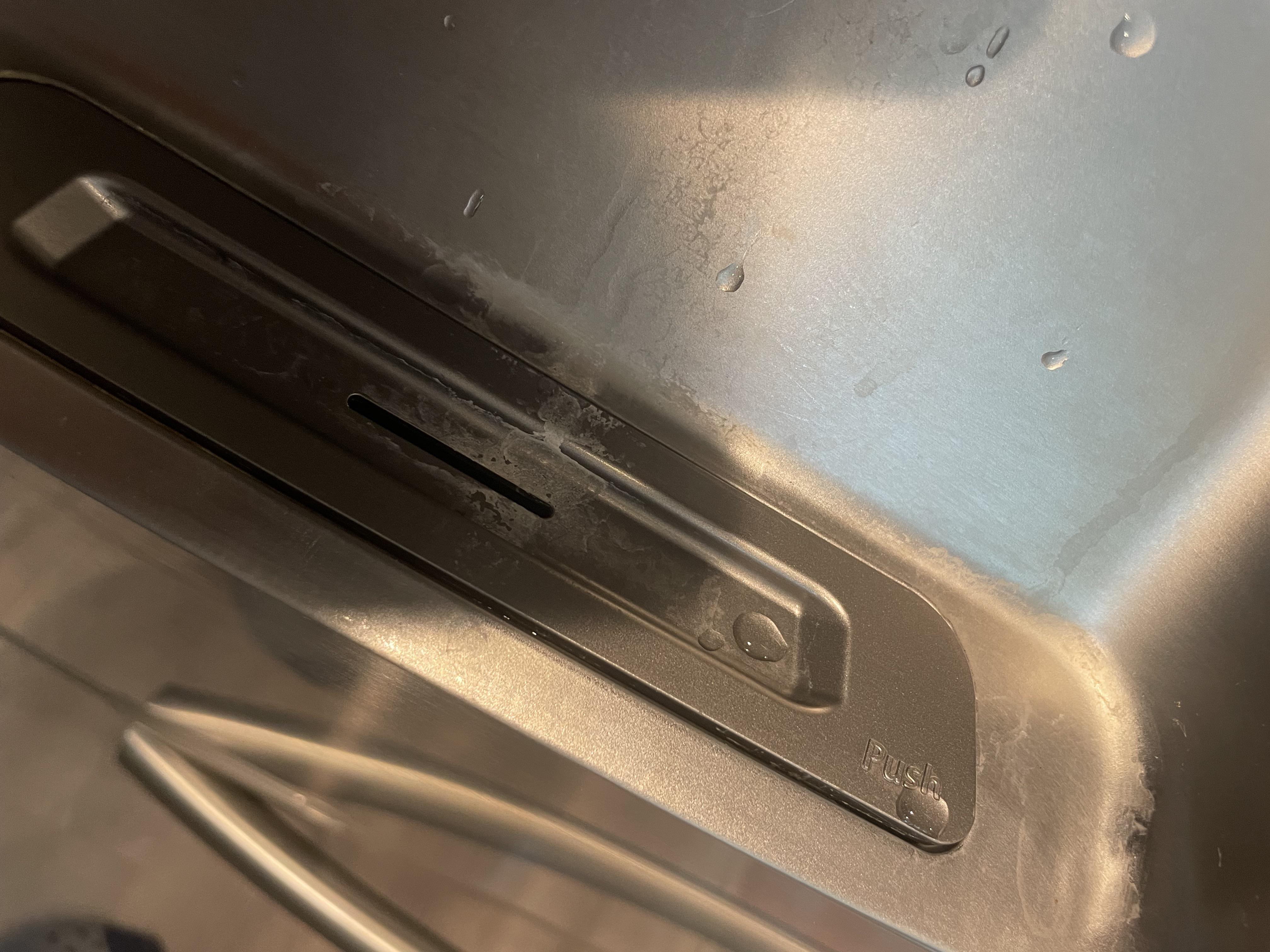 Best way to clean hard water from stainless fridge? I have CLR but I