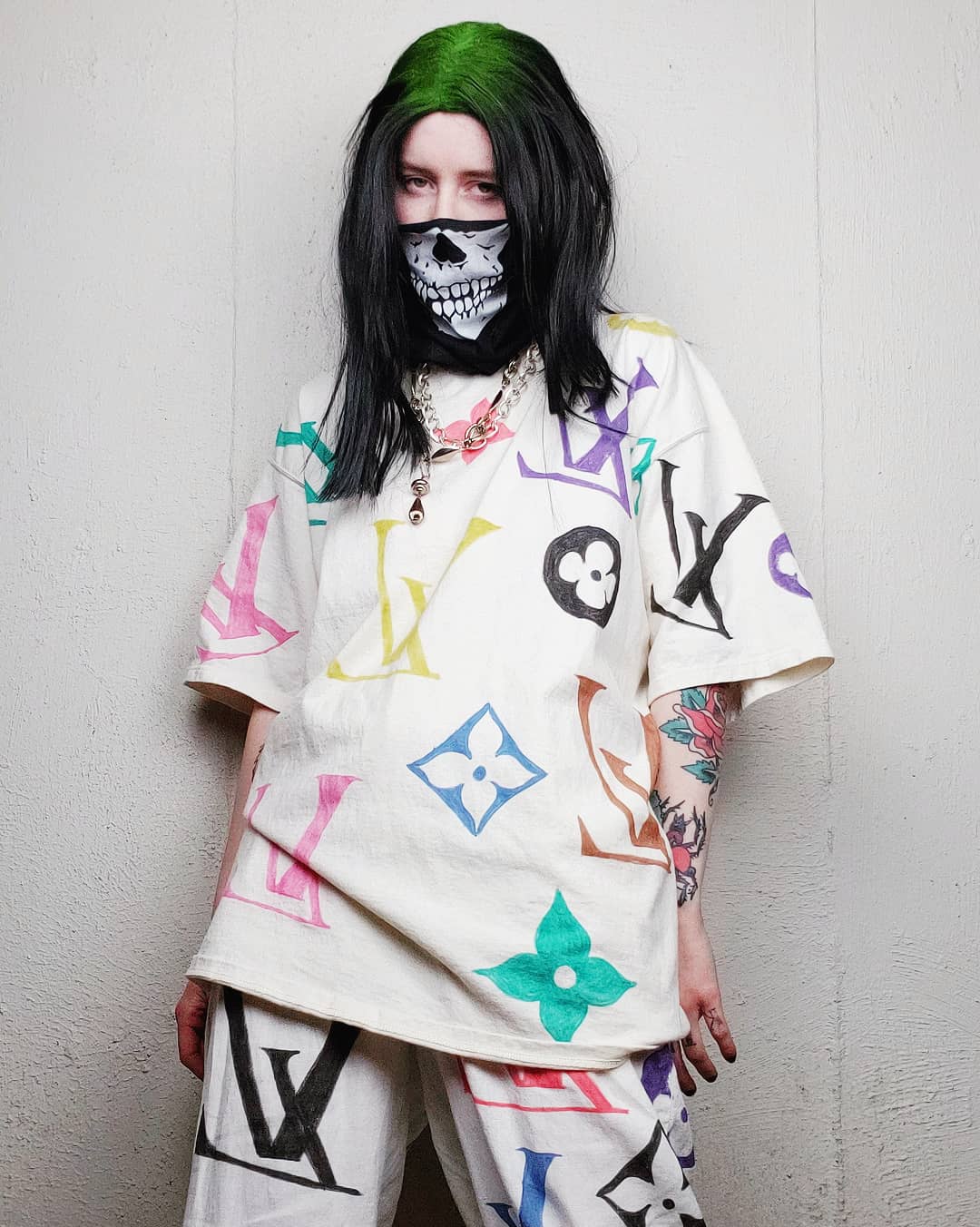 My homemade Billie Eilish costume r/Halloween_Costumes