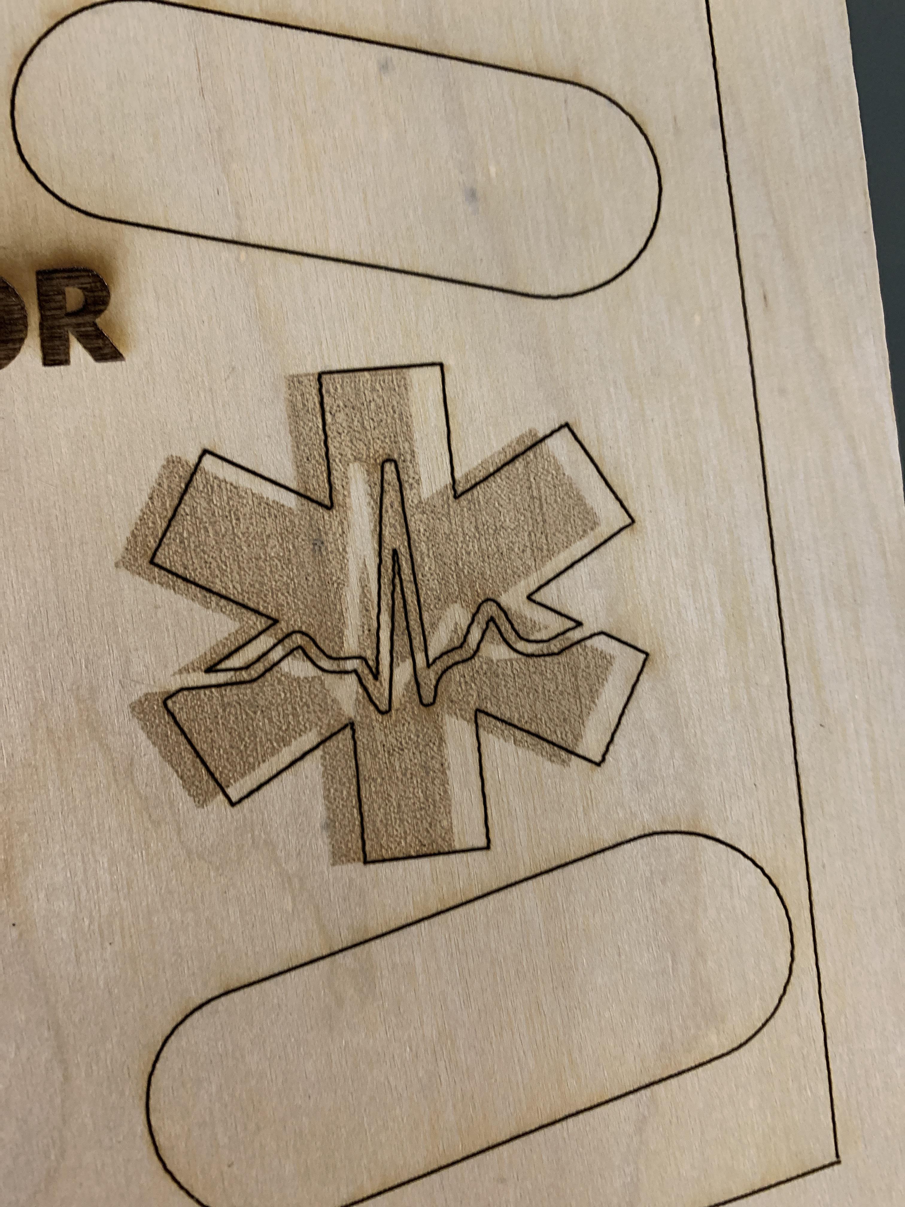 Why is the vector engrave off from the raster engrave? K40 whisper