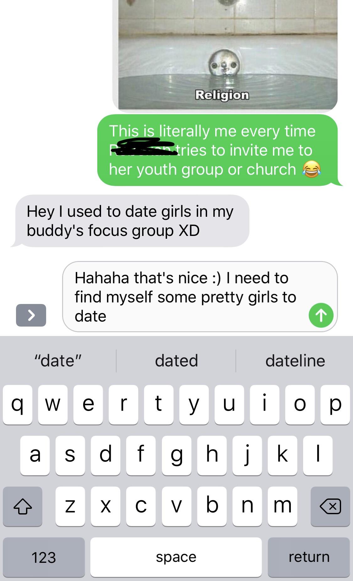 Should send this text to come out to my friend causally? I though it