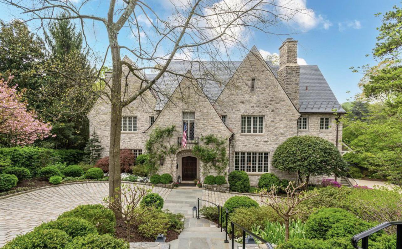 1927 Stone NeoTudor Mansion in Woodley Park, Washington, DC r
