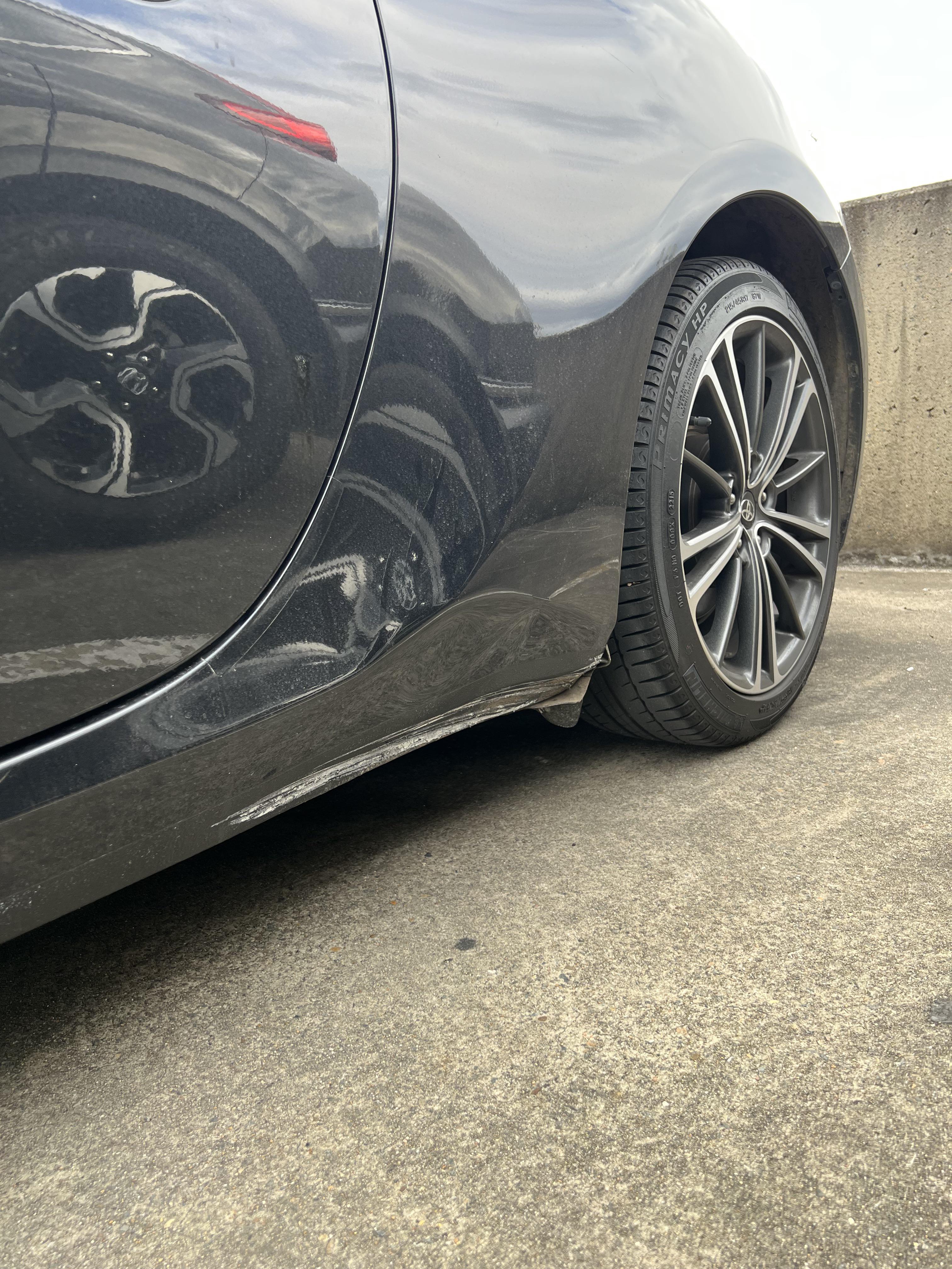 Cost of fixing this dented side skirt? r/ft86