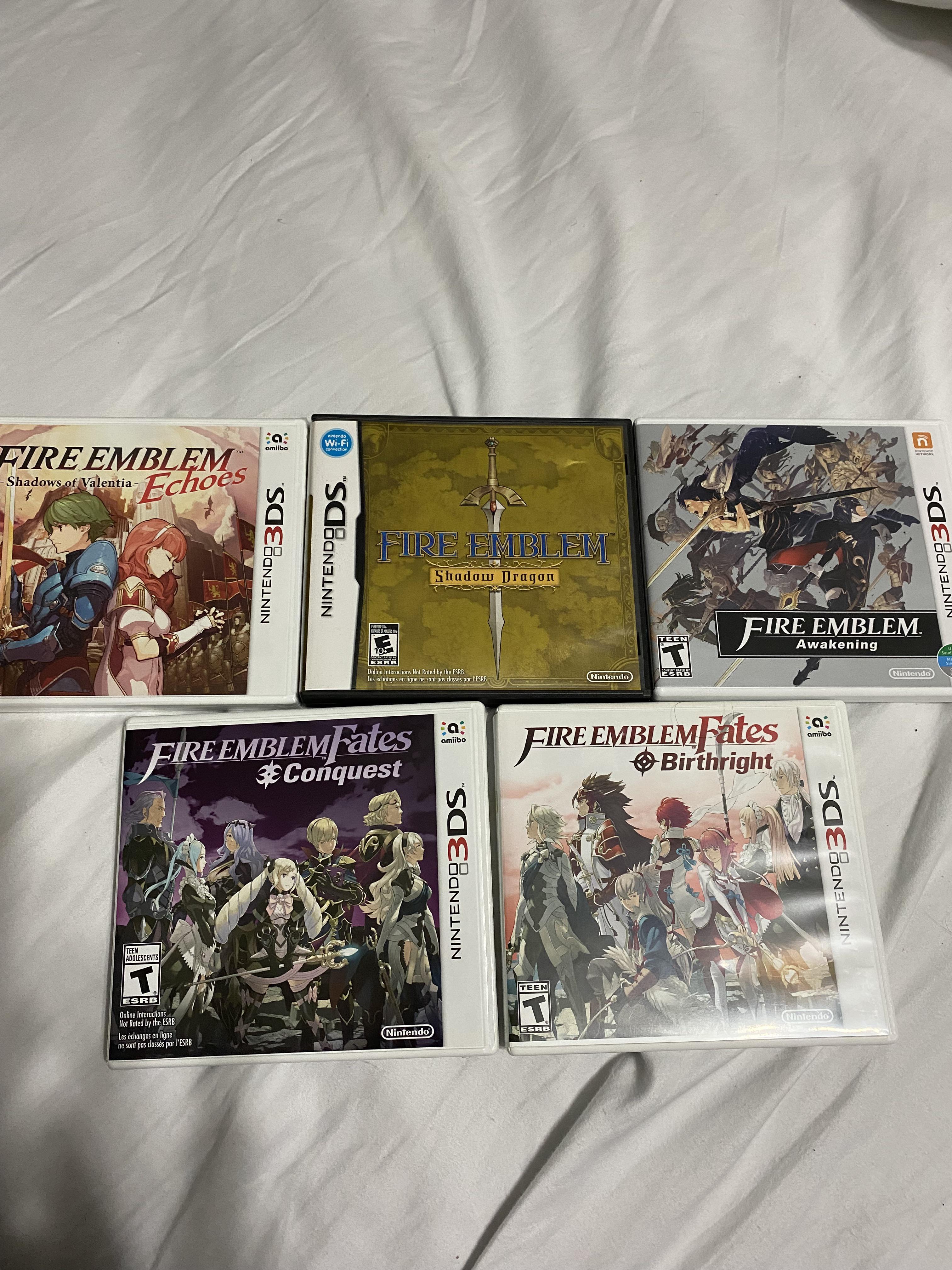 My Fire Emblem ds/3ds collection r/3DS