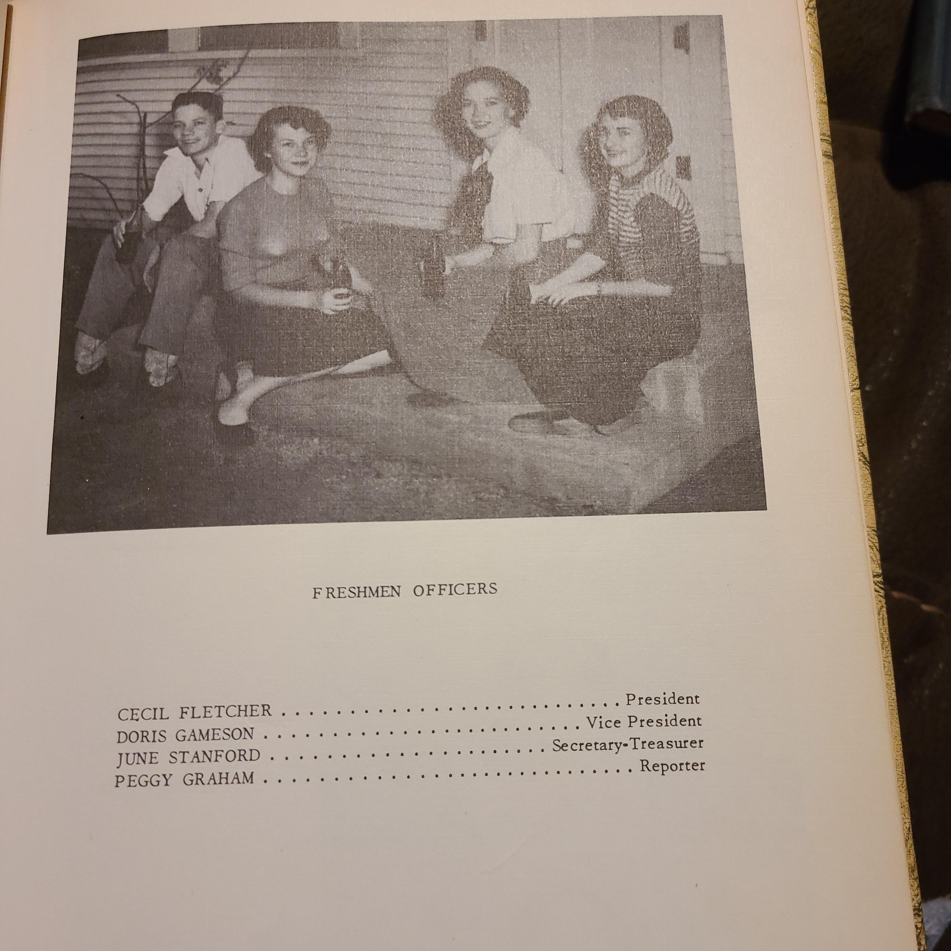 1950 Archer City, Texas Wildcats yearbook r/OldSchoolCool
