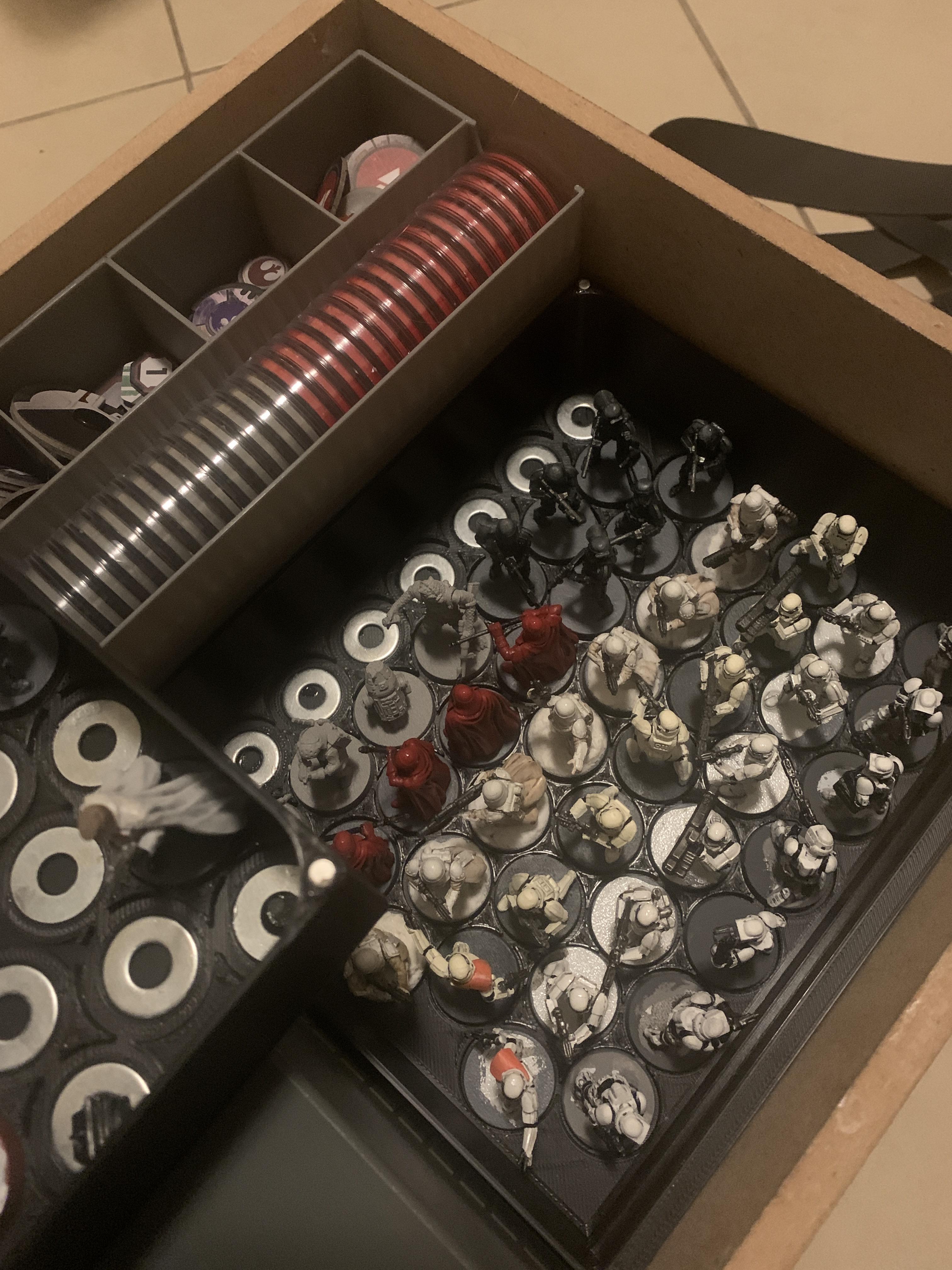 Another reason to use a 3D printer...customdesigned storage solutions