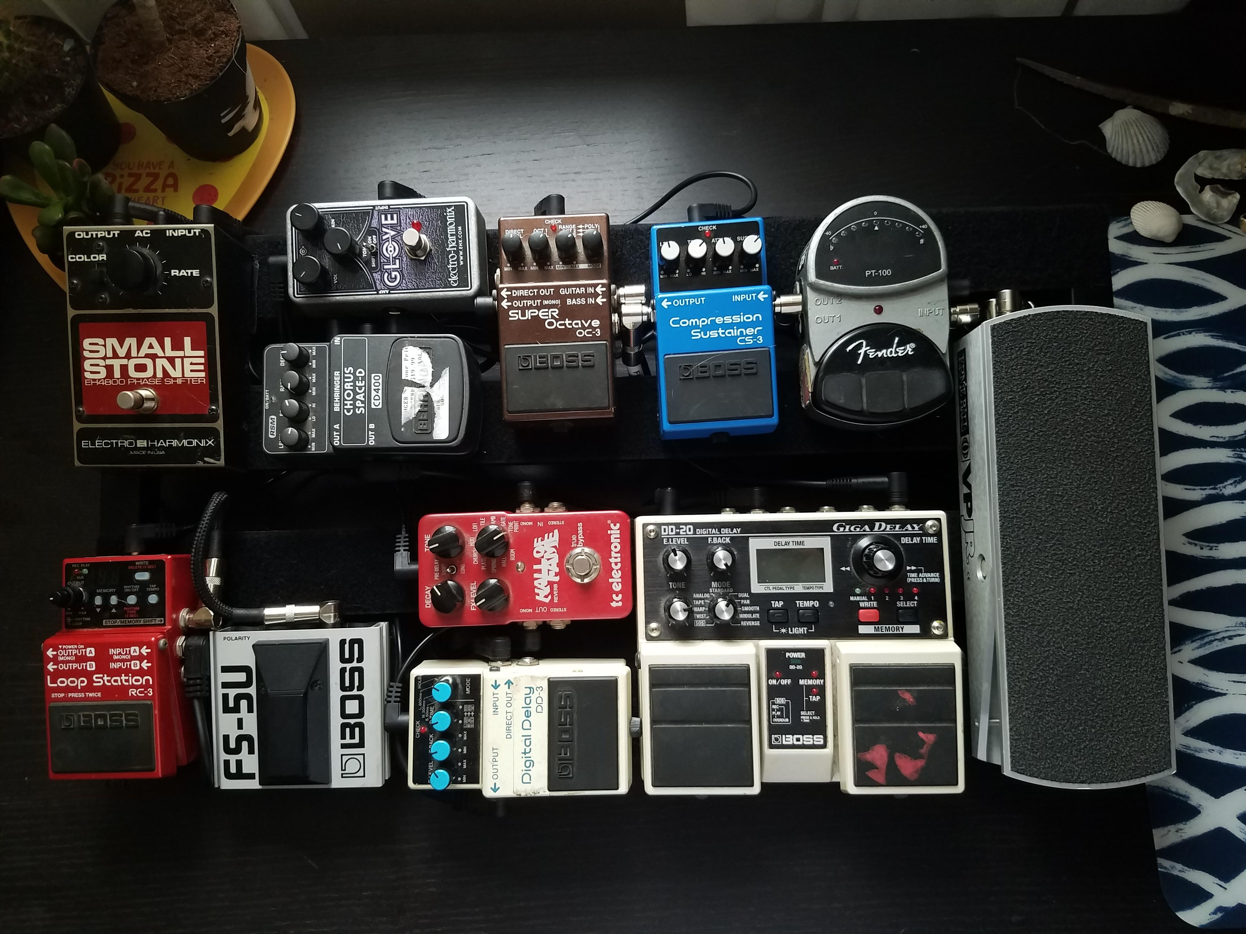 NPD/NGD Ernie Ball VP Jr and a Pedaltrain 2 to finally fit everything
