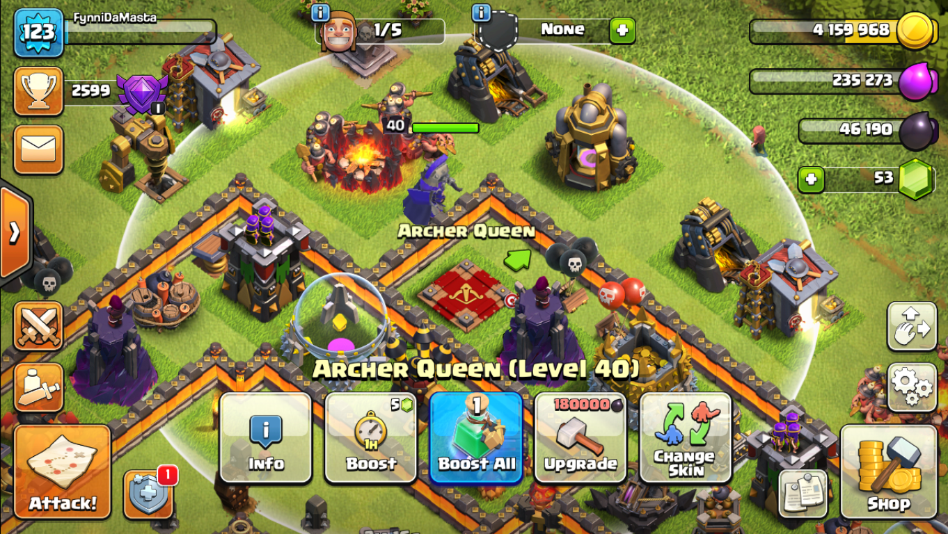 [GOAL] Finally maxed my archer queen for th10! r/ClashOfClans