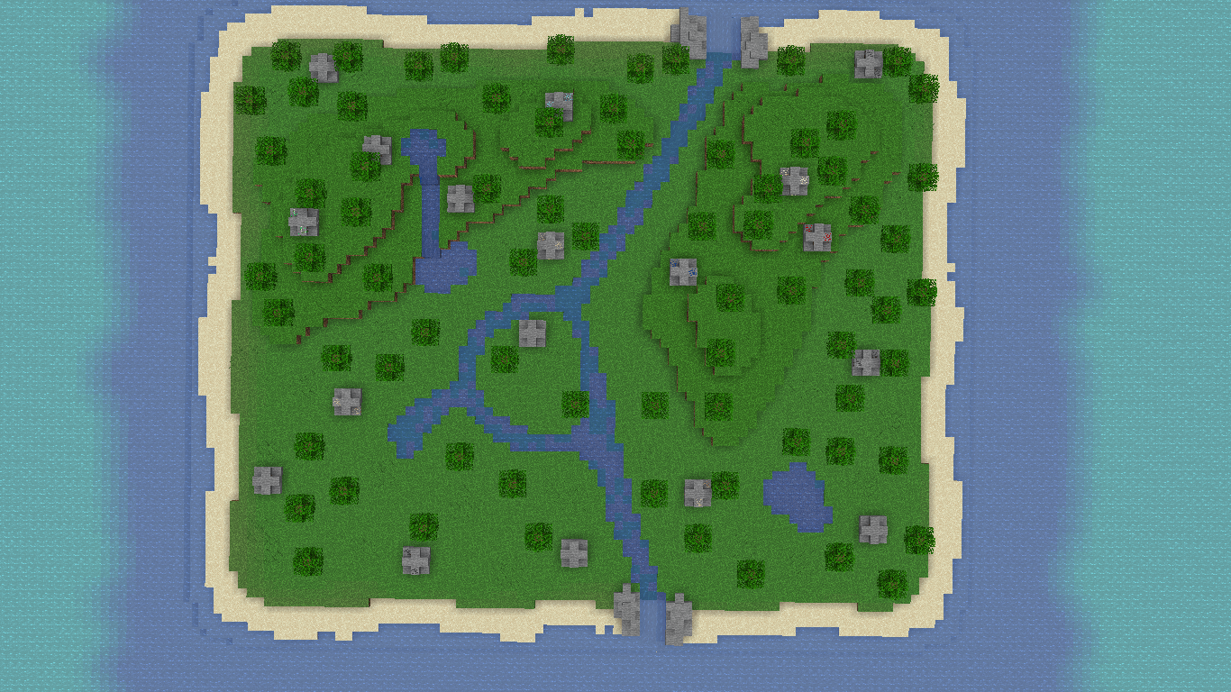 Animal Crossing like Survival Map concept r/Minecraft
