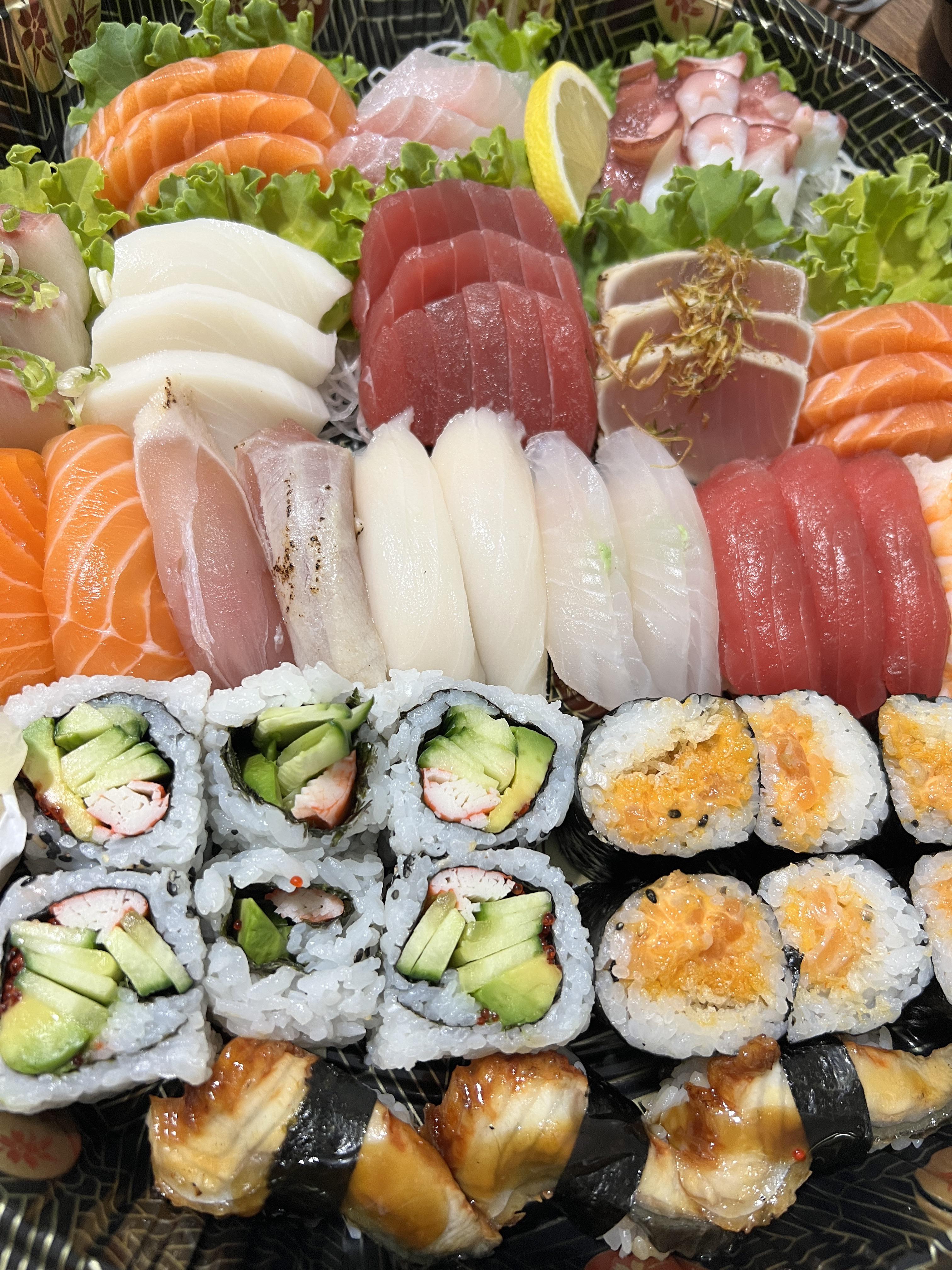 [I ate] a Sushi platter r/food