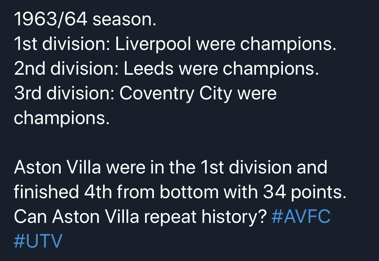 Hopefully Wigan had a 12 point deduction overturned so blues got