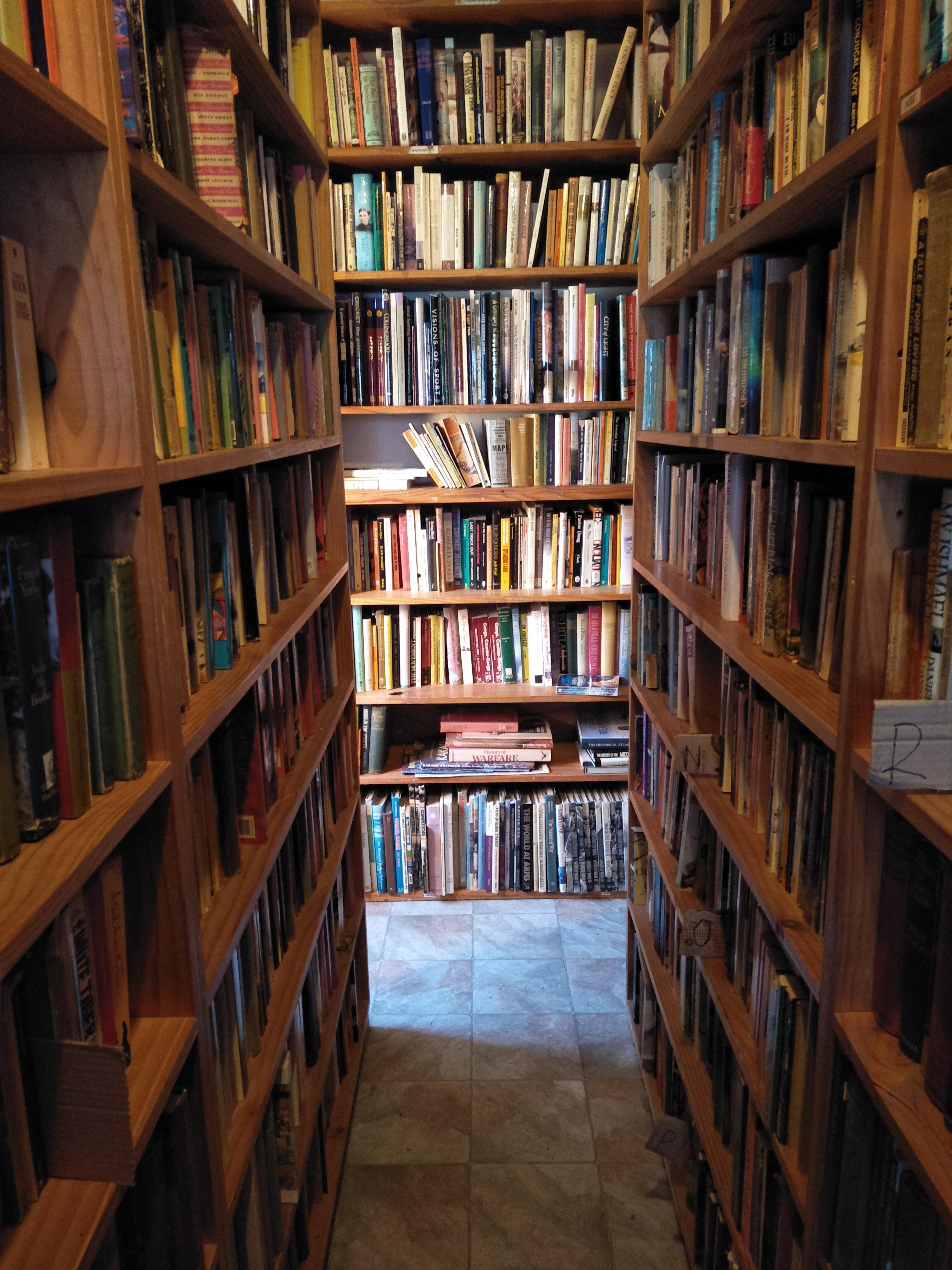 A local vintage book store r/bookporn