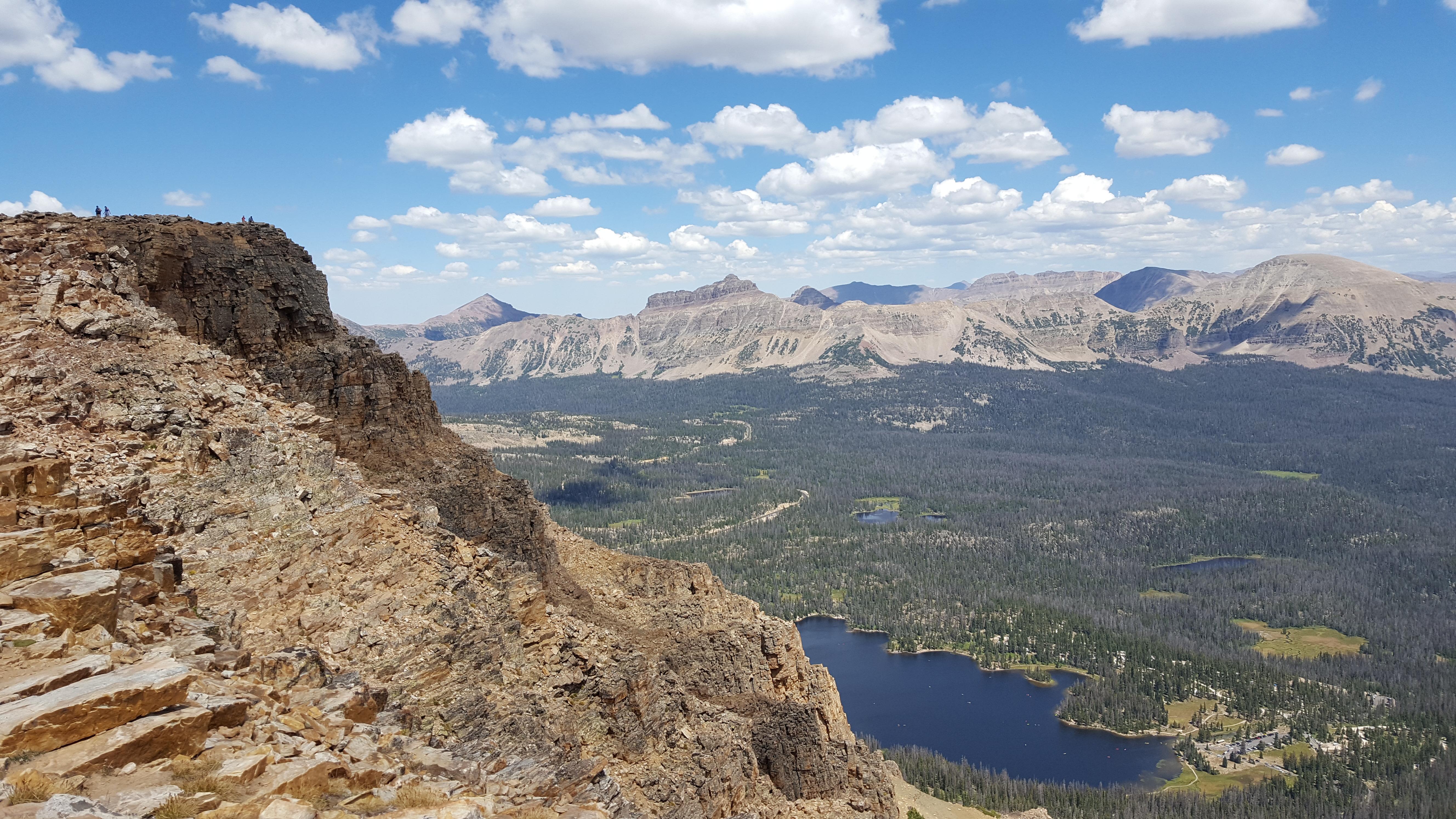 My hike up to Bald Mountain, UT. Elevation 11,942' r/CampingandHiking
