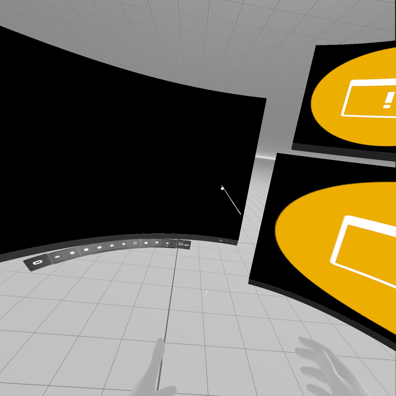 Oculus Link virtual desktop is just a black screen. (More info in my
