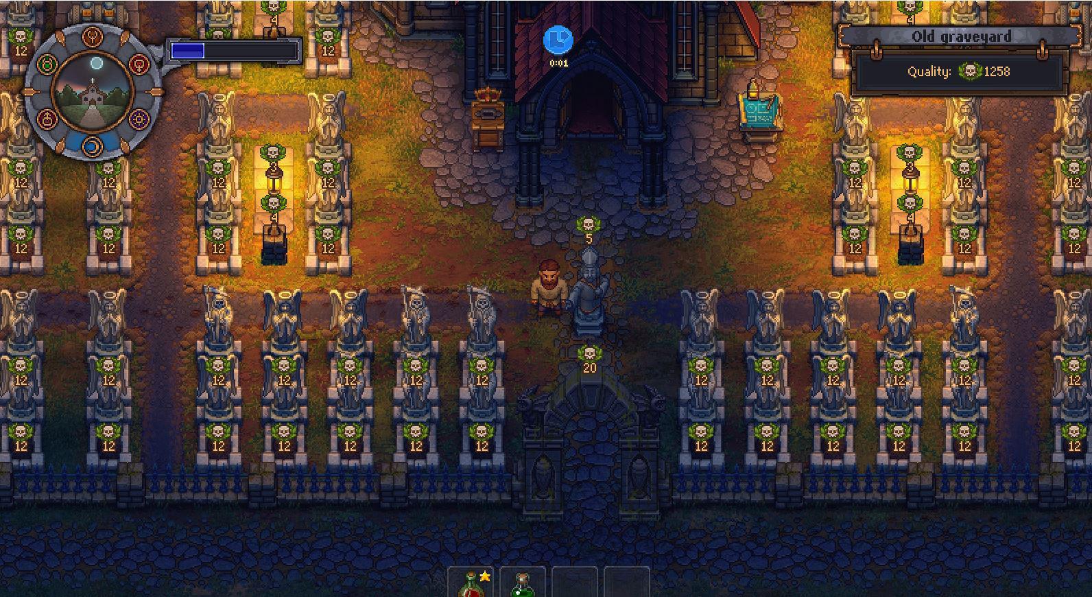 Finished my graveyard just in time for the new DLC! r/GraveyardKeeper