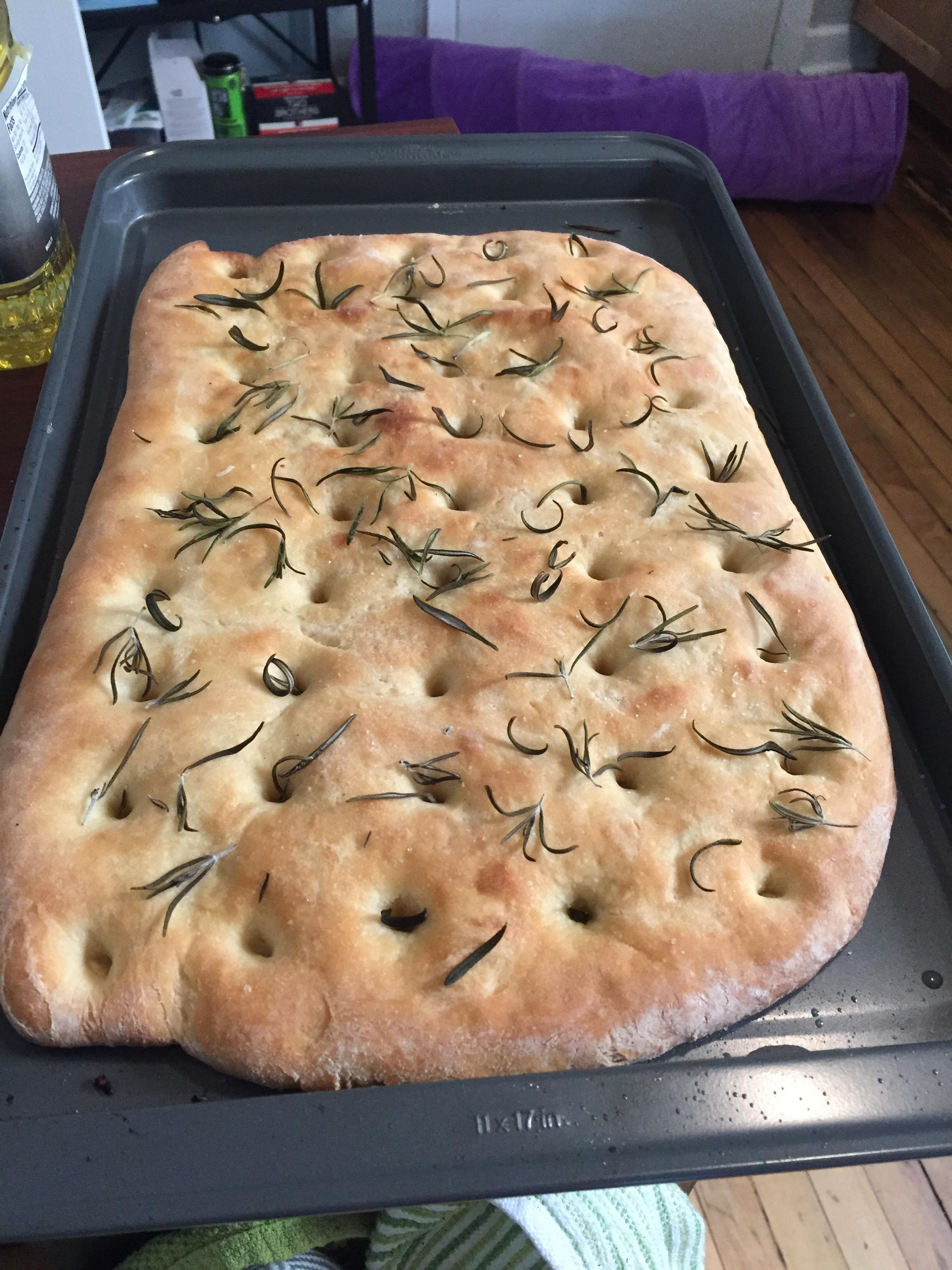 [Homemade] Rosemary Focaccia r/food