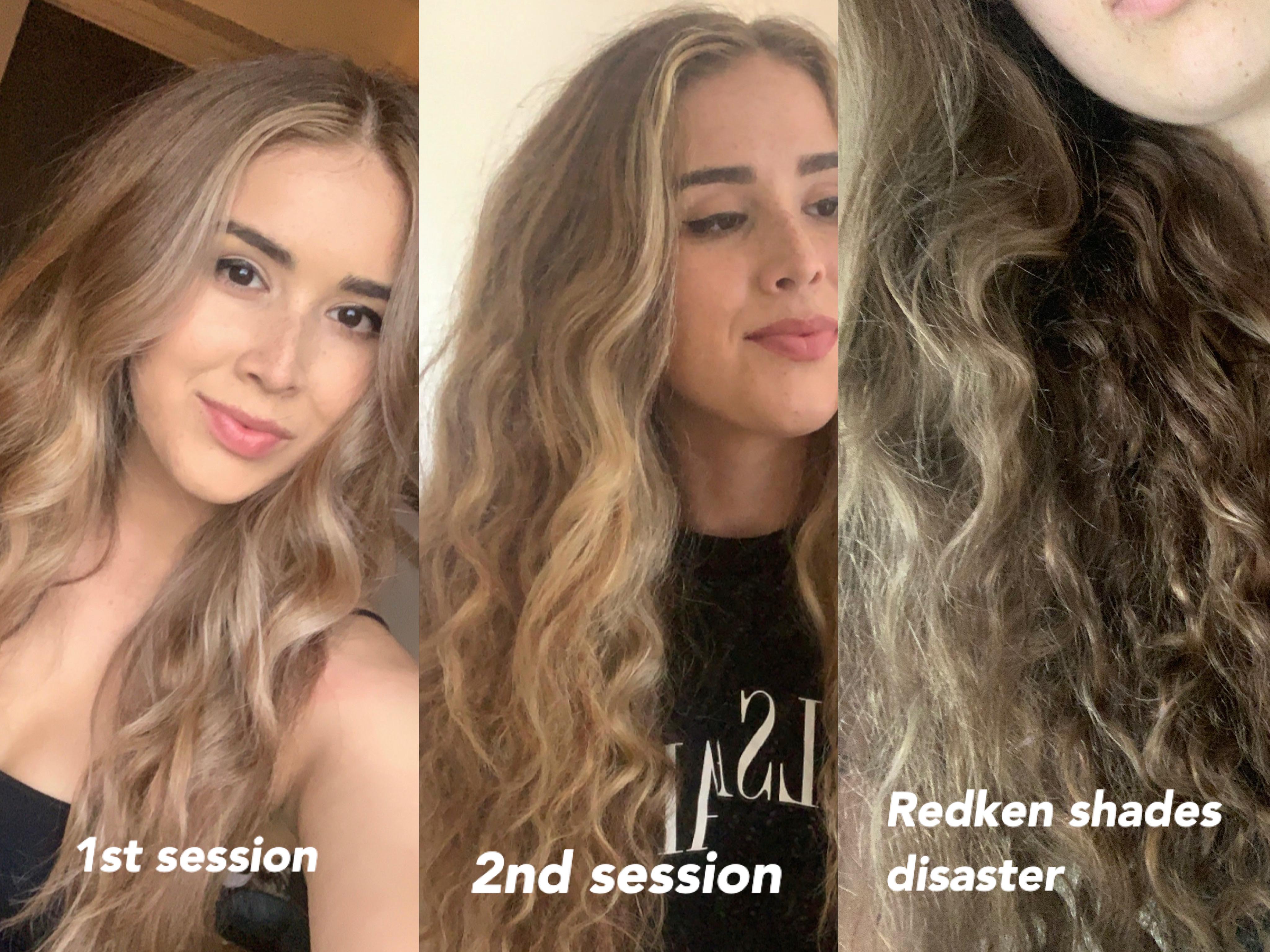 Helppp redken shades eq disaster. More details with pictures in