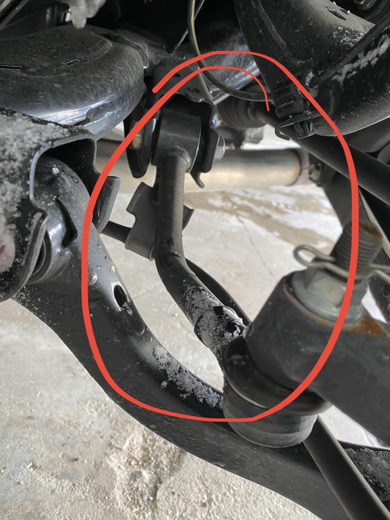 Is this a tie rod? Slid and hit a curb today. This bent and wheel is sitting crooked r/WRX