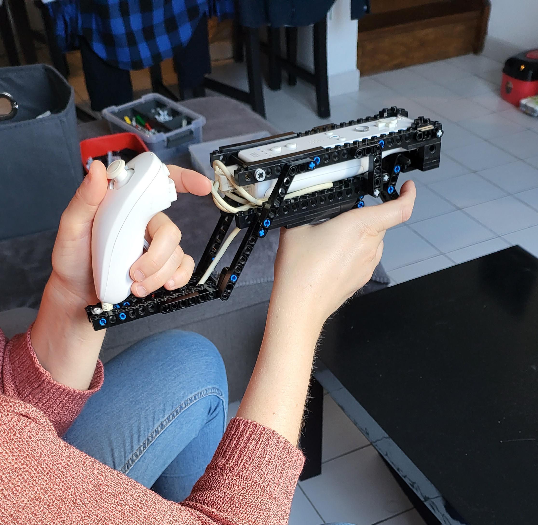 WII ZAPPER homemade! r/lego
