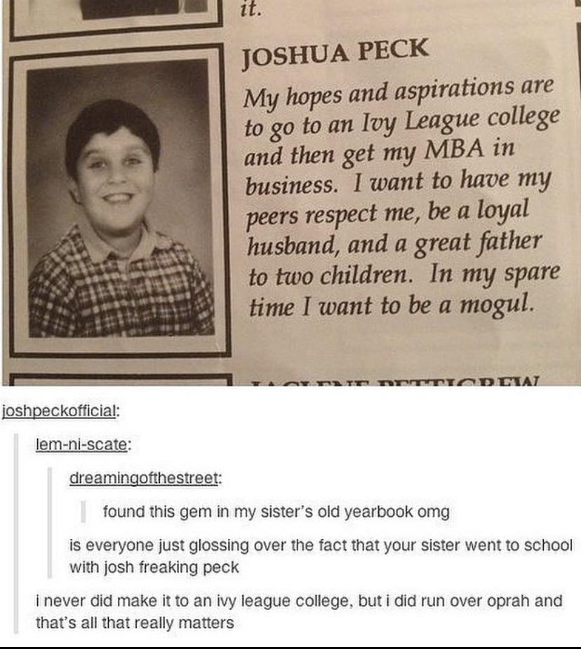 Just Joshing around r/tumblr