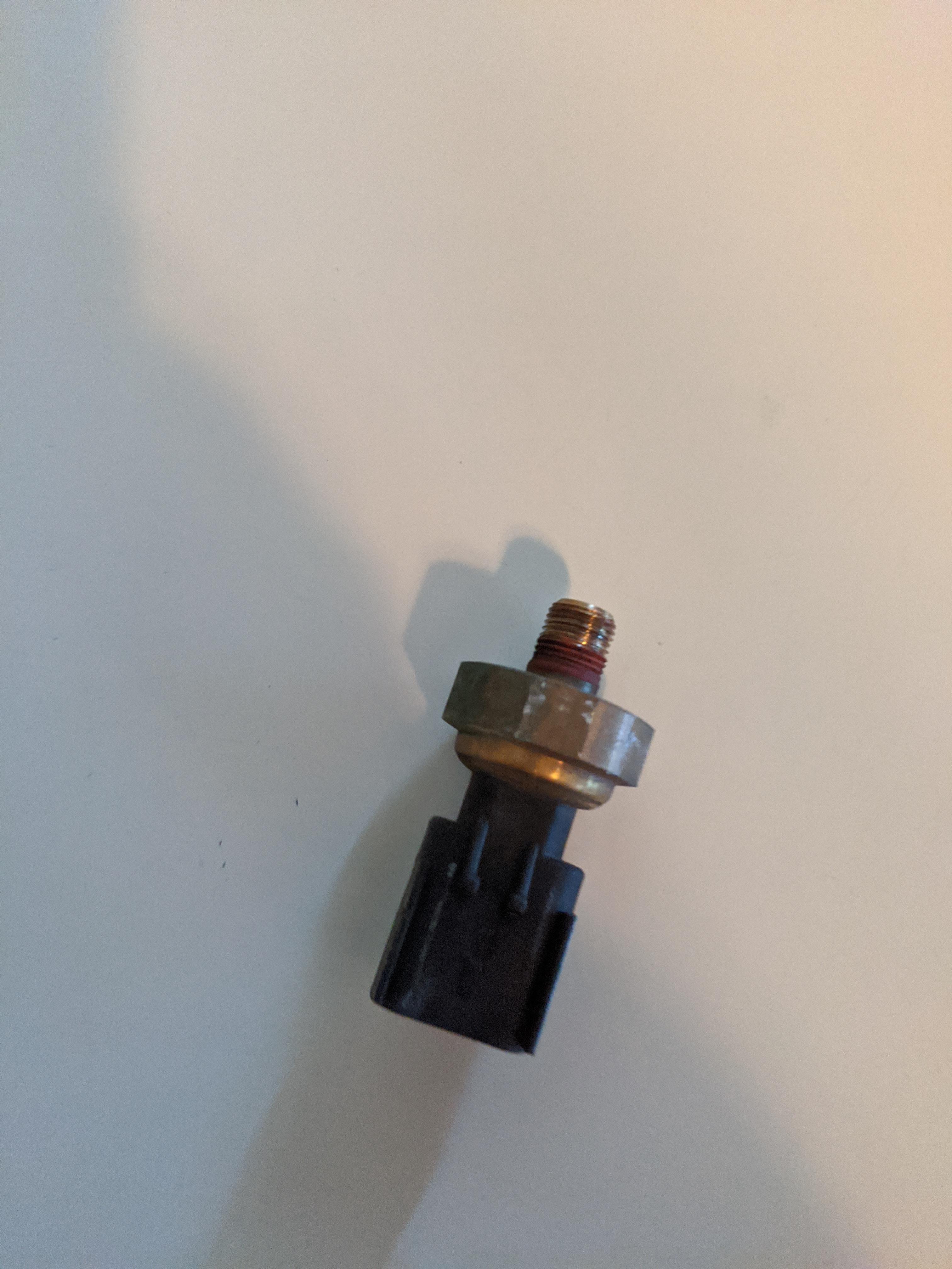 Oil pressure switch went bad, couple hours to replace r/Charger