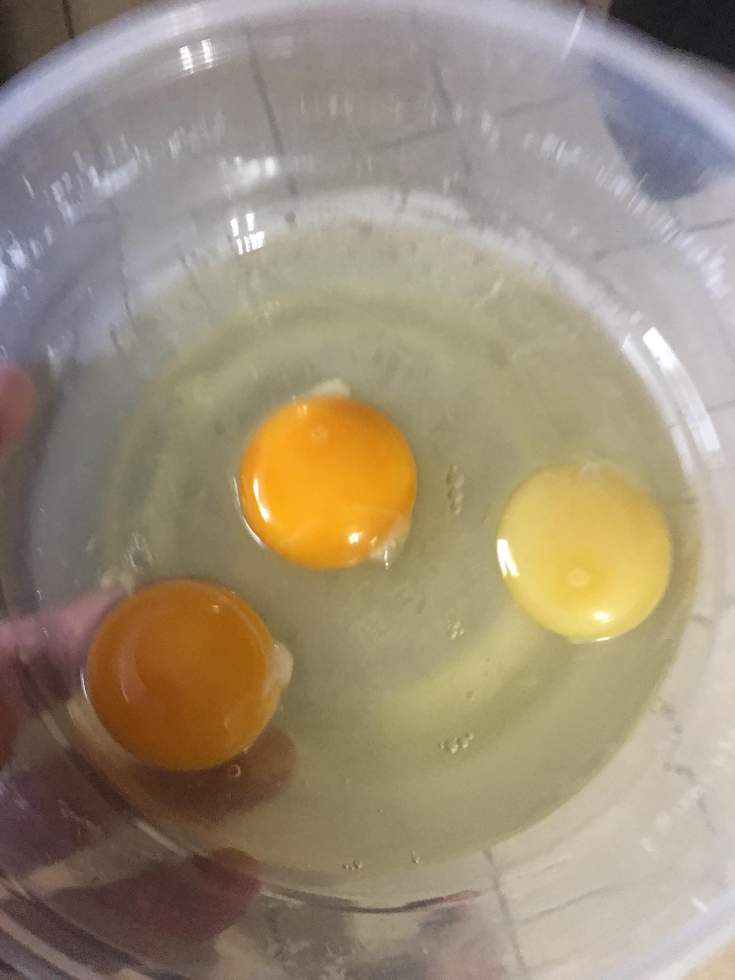 One of my egg yolks is a completely different color than the others