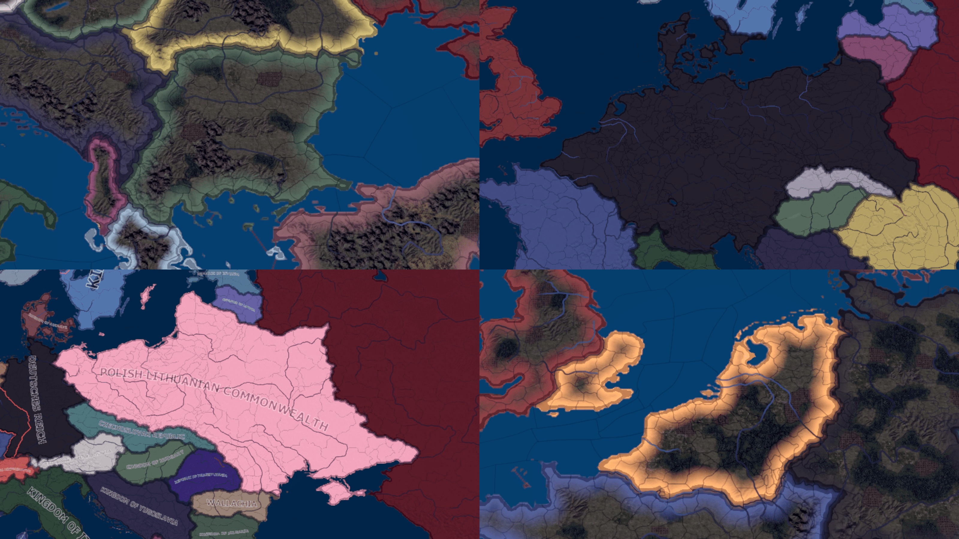 The "Why?" Random (but more accurate) Map Painting Collection r/hoi4