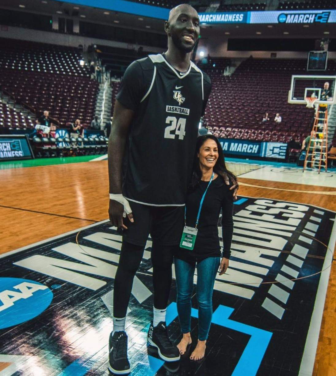 Celtics signed 7'7 Tacko Fall. Can he play Tight End for