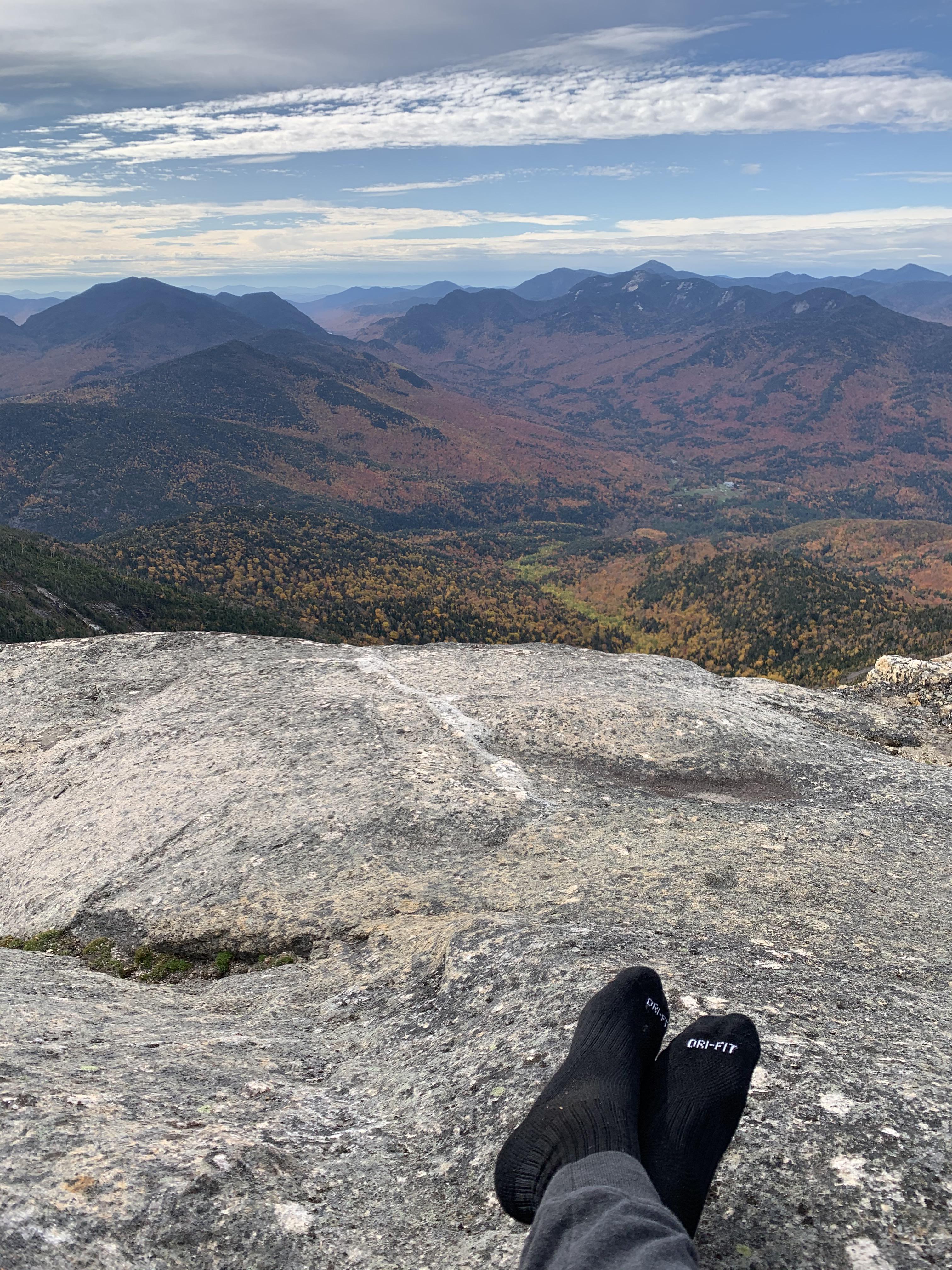 Kicked off my goal of hiking the 46ers in the Adirondacks. Started off