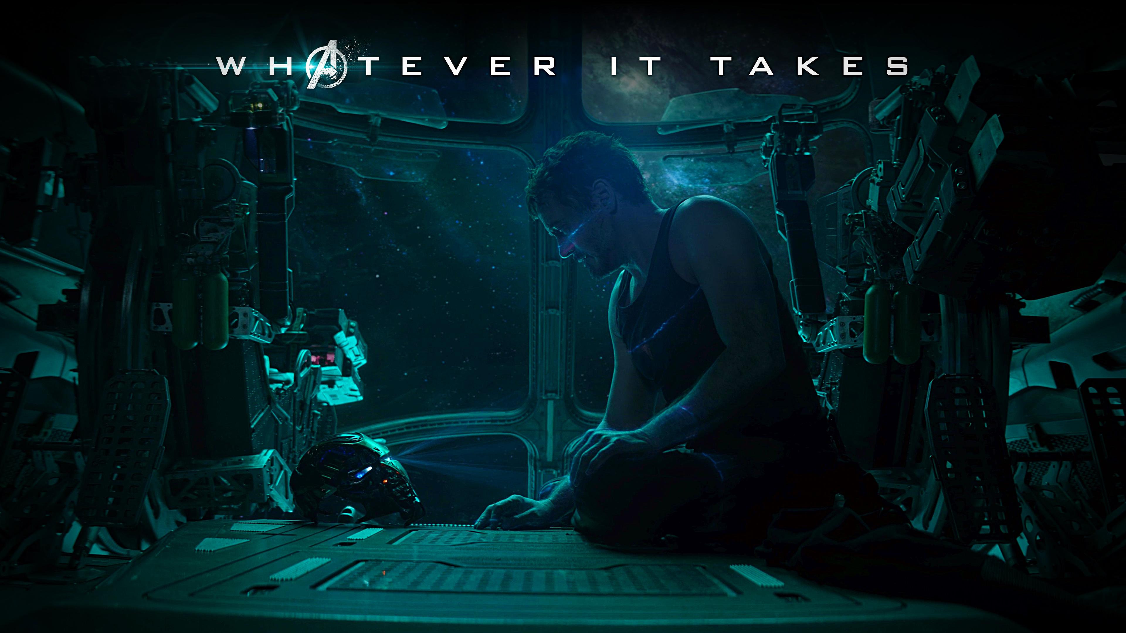 Tony Whatever It Takes Wallpaper [3840x2160] r/marvelstudios