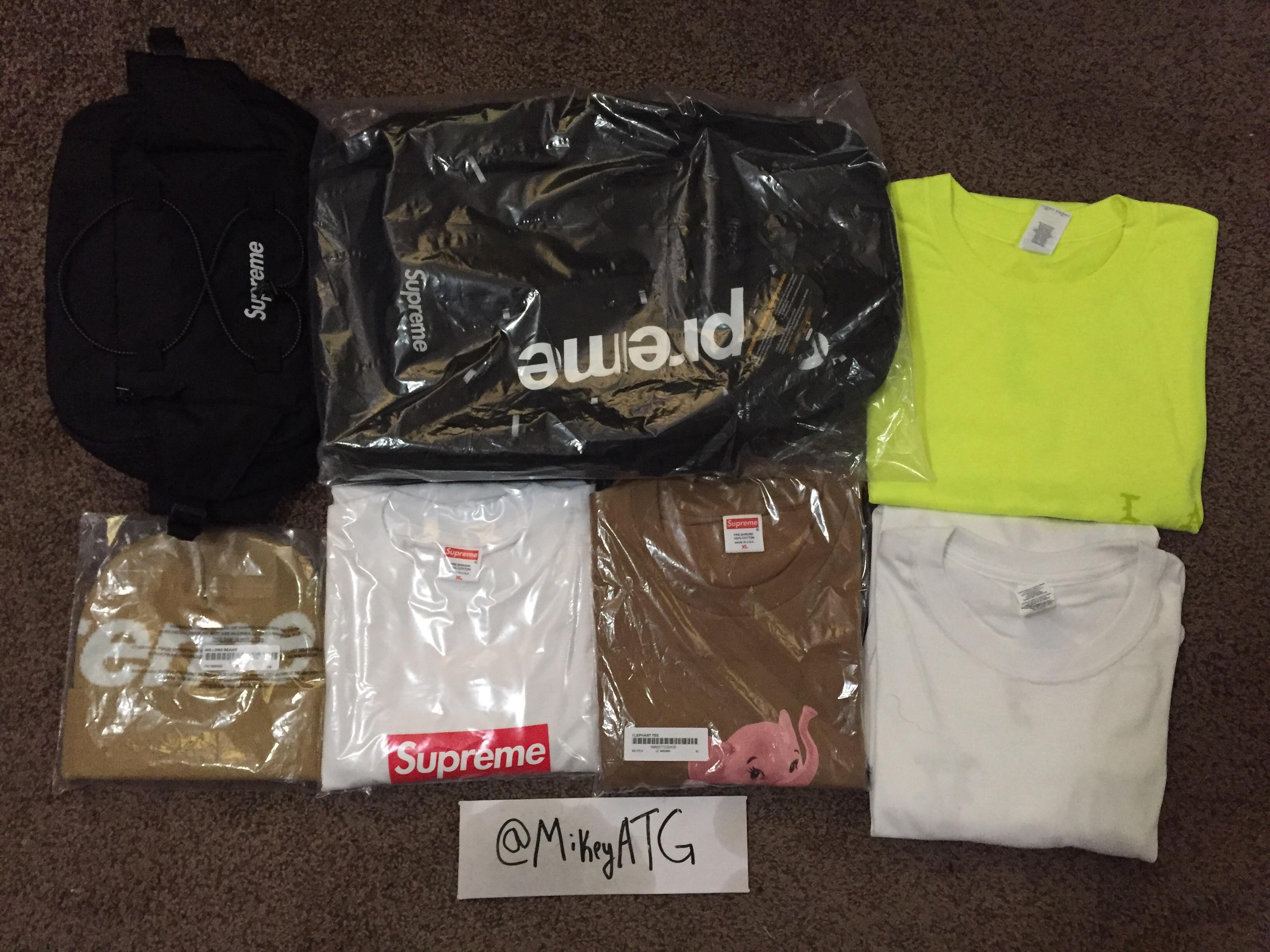[FS] XL Supreme Tees and More r/supremeclothing
