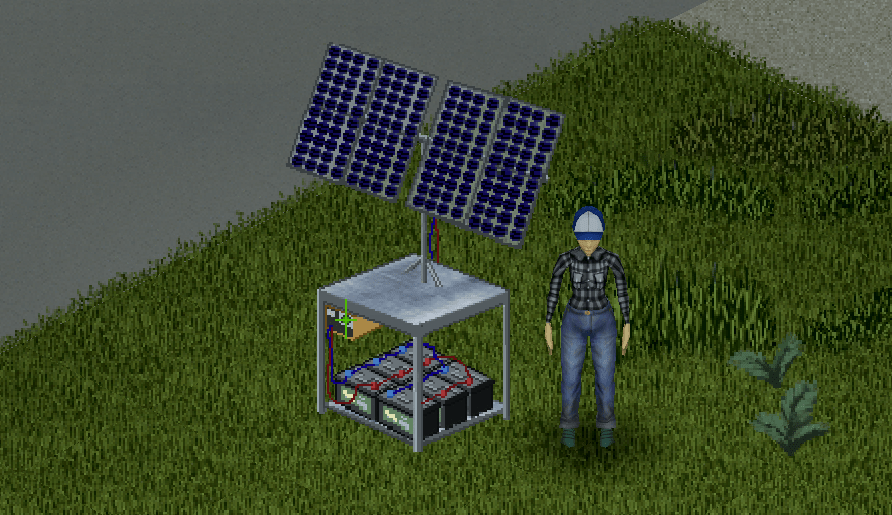 Trying to make solar panel mod, need modding help r/projectzomboid