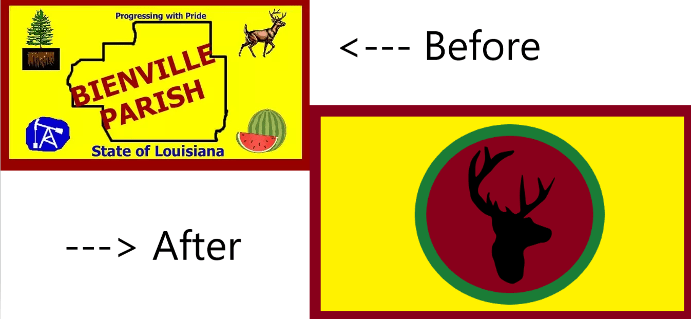 Felt like I needed to improve the abomination of a flag belonging to