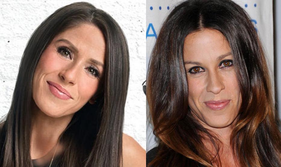Soleil Moon Frye (Punky Brewster) & AlanisMorisette could be siblings