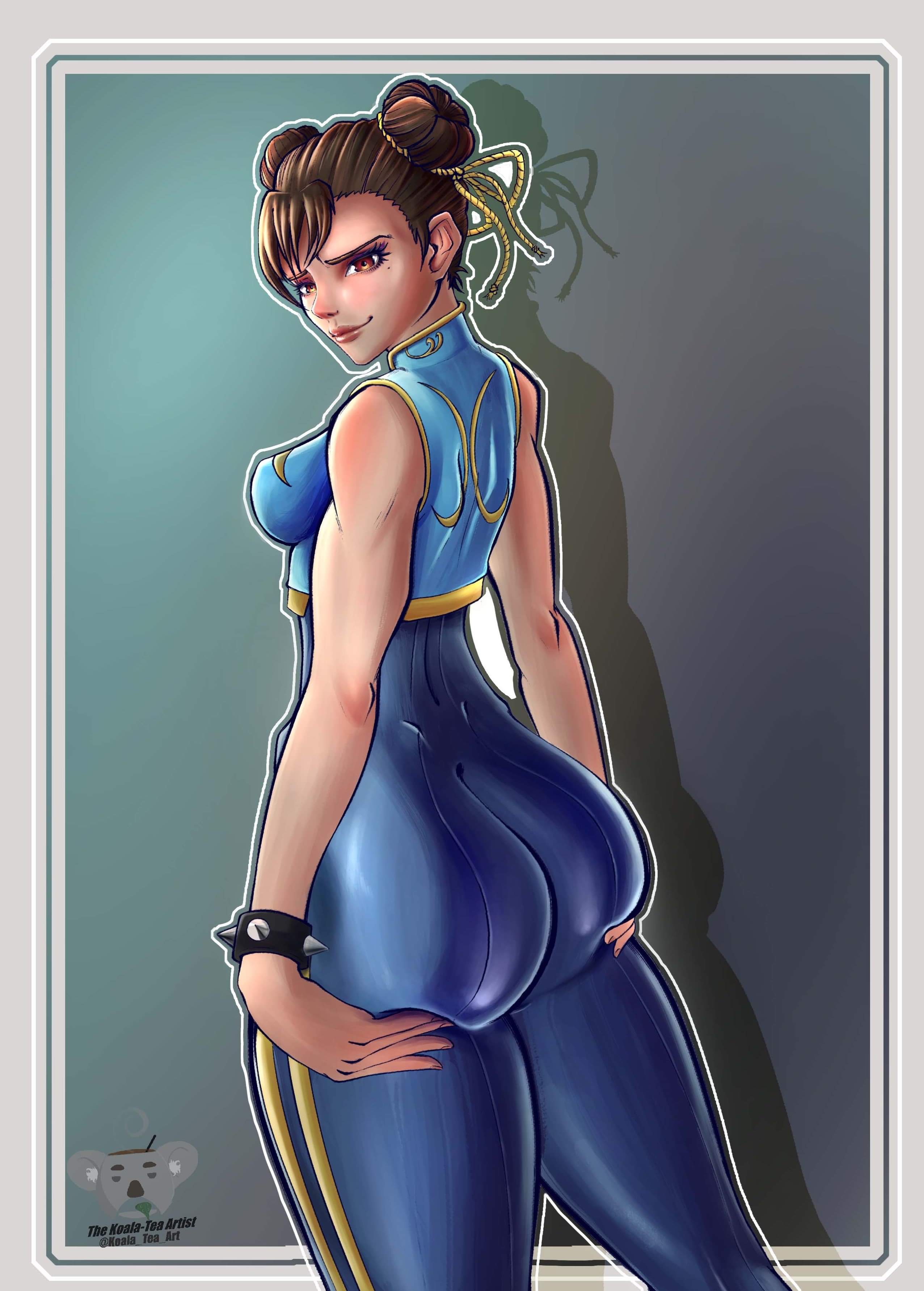 Chun-li booty ( Koala_Tea_Art) : StreetFighter