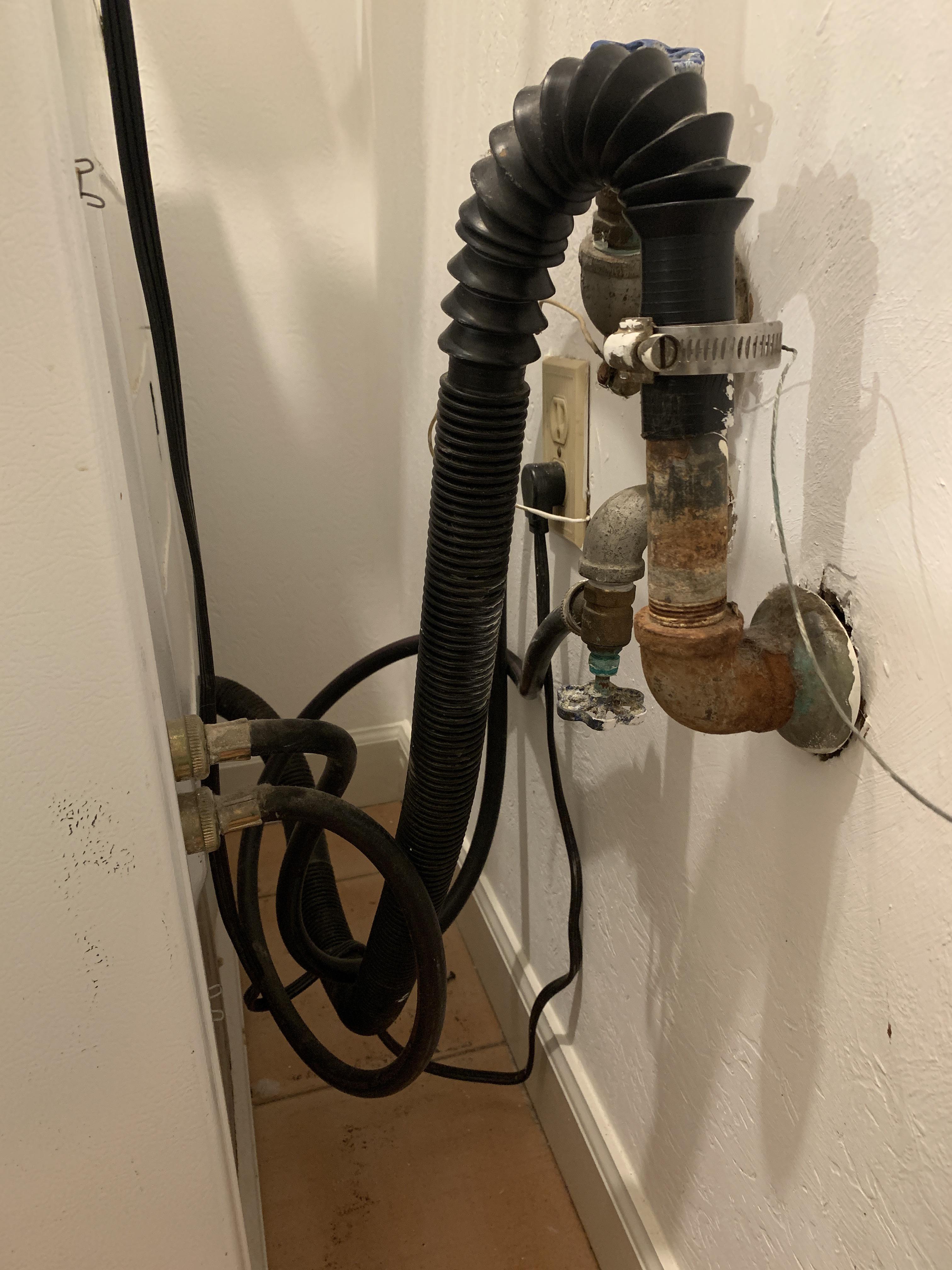 Just moved into a rental property and the first time I wash a load of