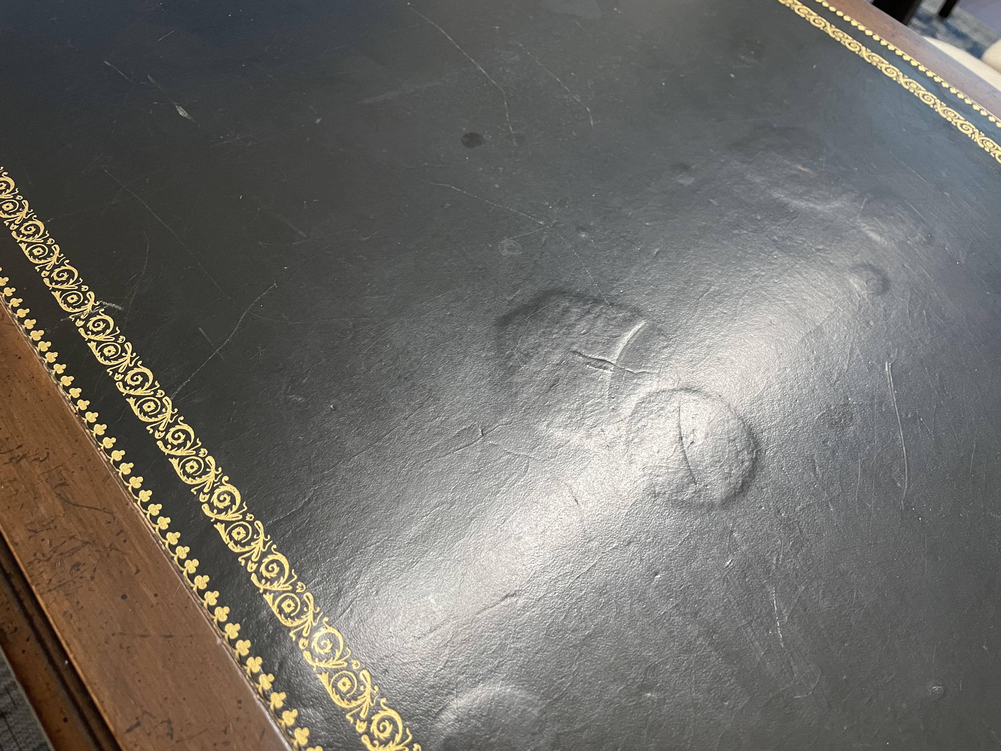 How to fix leather top desk? r/howto