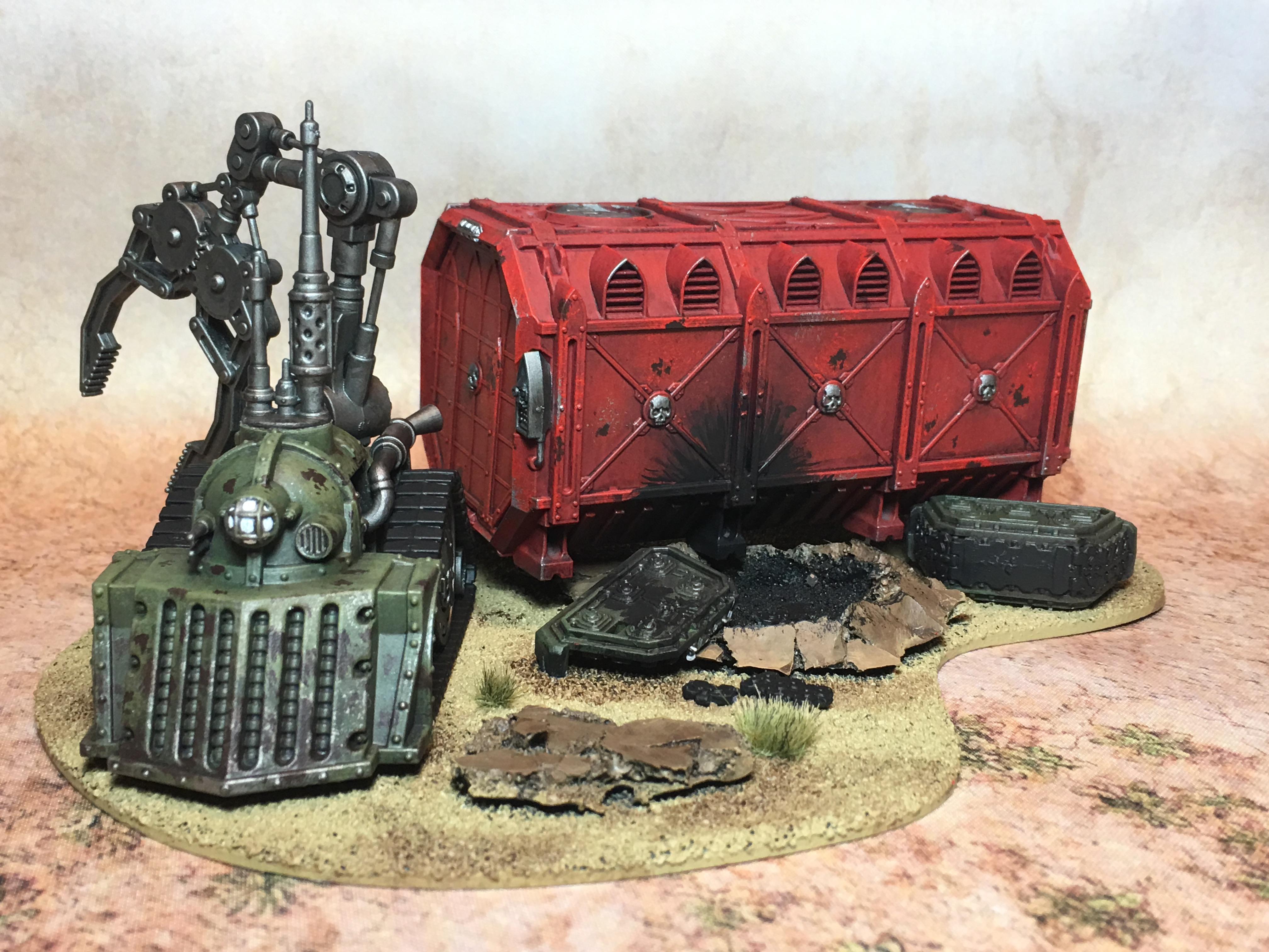 Armored Shipping Container