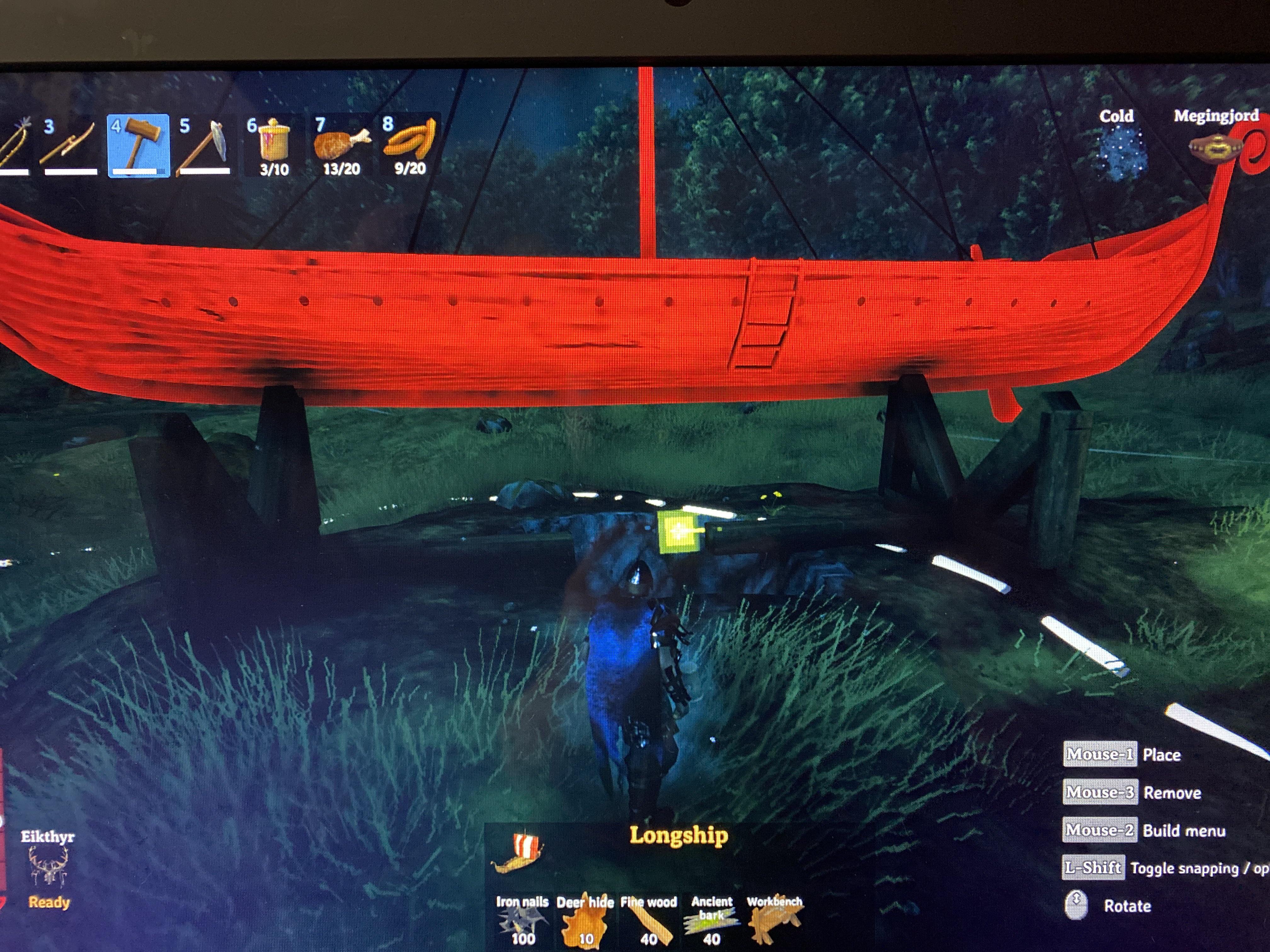 Placing boats on land? r/valheim