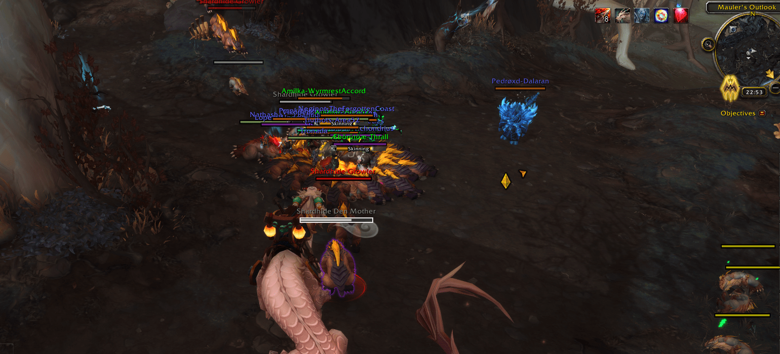 Are these people in Korthia Bots? or are they players in a party