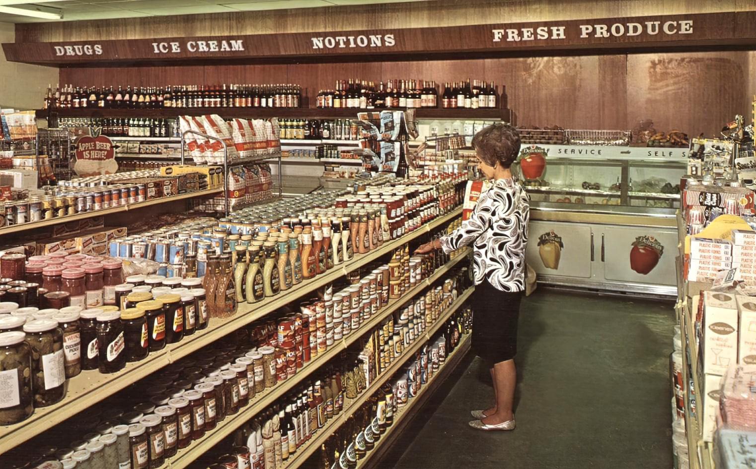 UTote’Em convenience store, Houston, circa 1968 Fairmont Foods Company