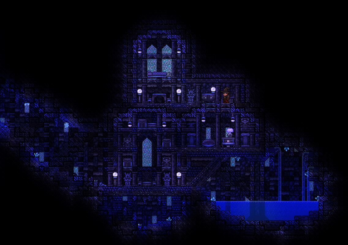 granite base im building (WIP) r/Terraria