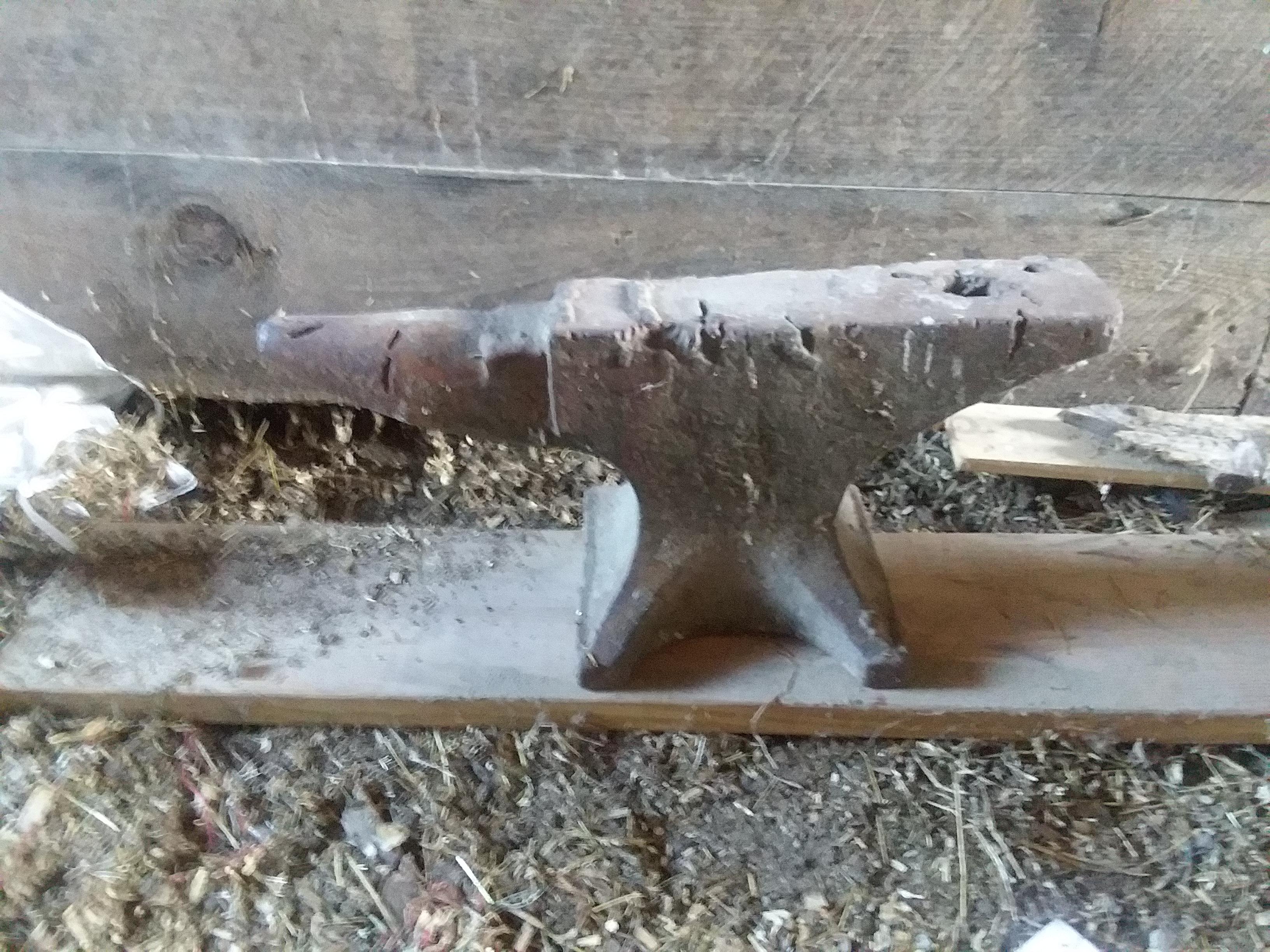 How much this this sad old anvil worth? Should I just scrap it? r