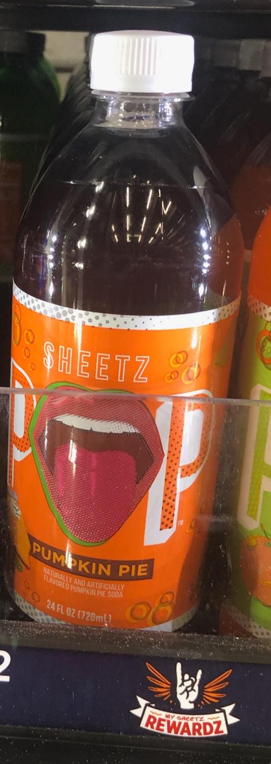 Limited time Sheetz Pop Pumpkin Pie r/Soda