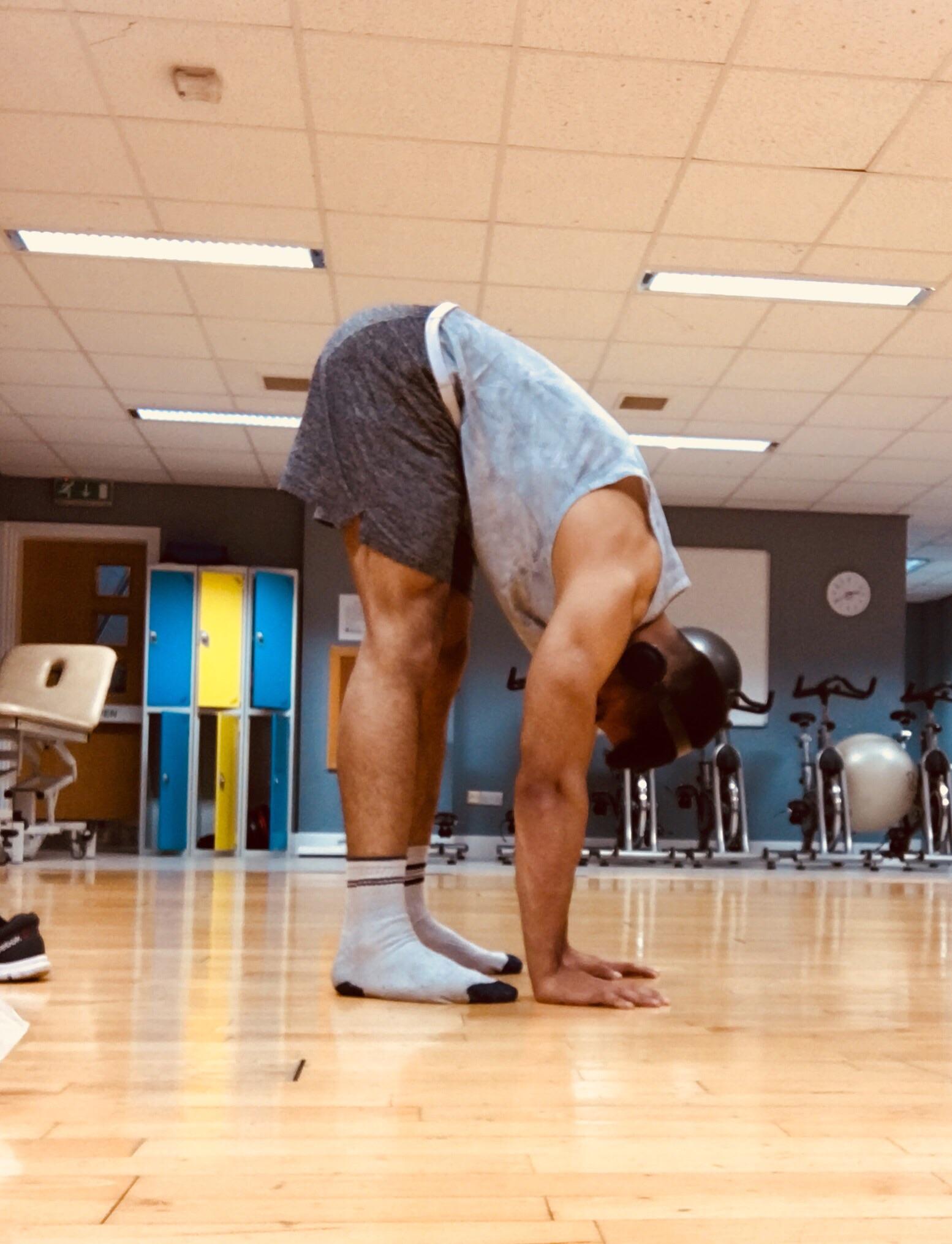 As a guy who could barely touch his toes just over a year ago, being