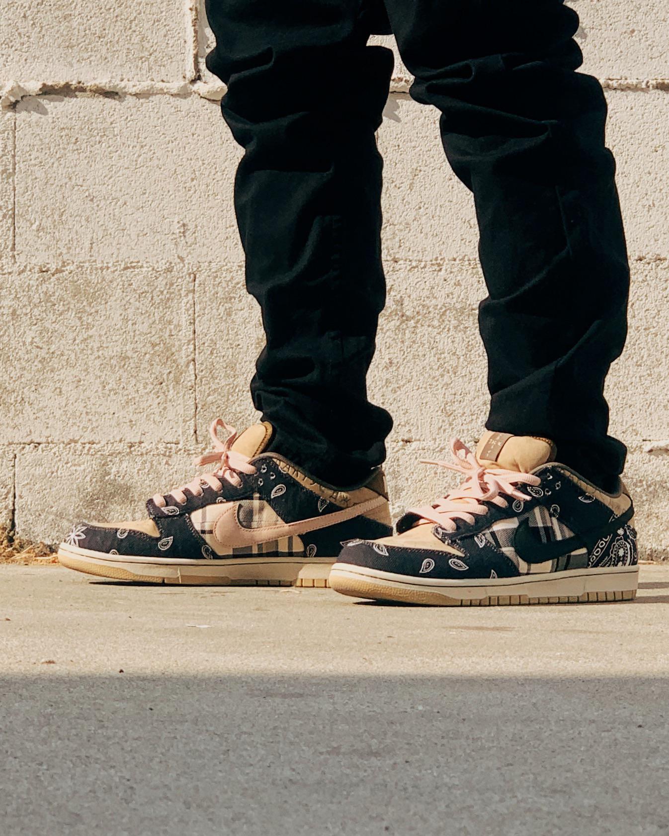 travis scott dunks with the pink laces, what do you think? Flexicas